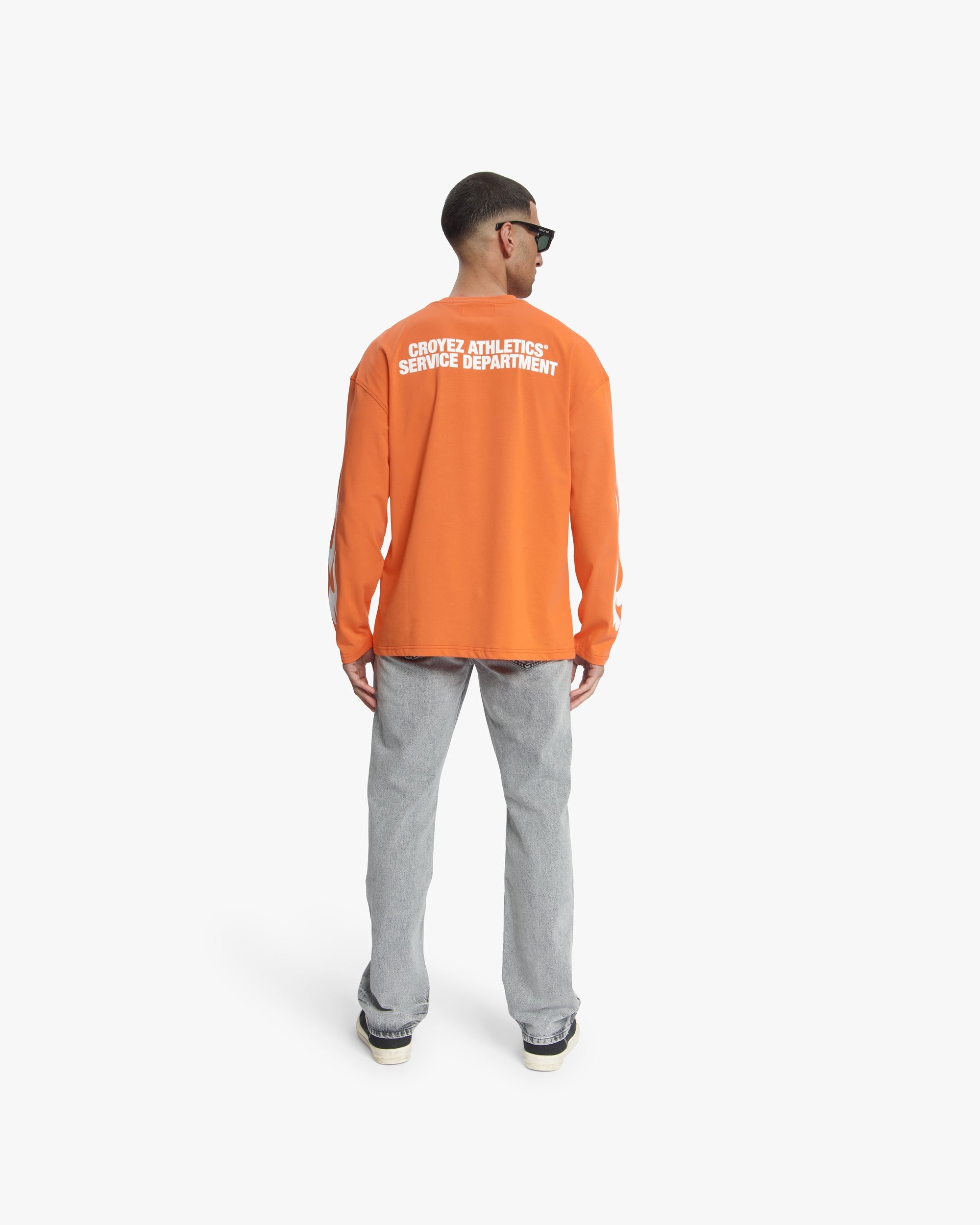 Croyez Service Dept Longsleeve- Orange