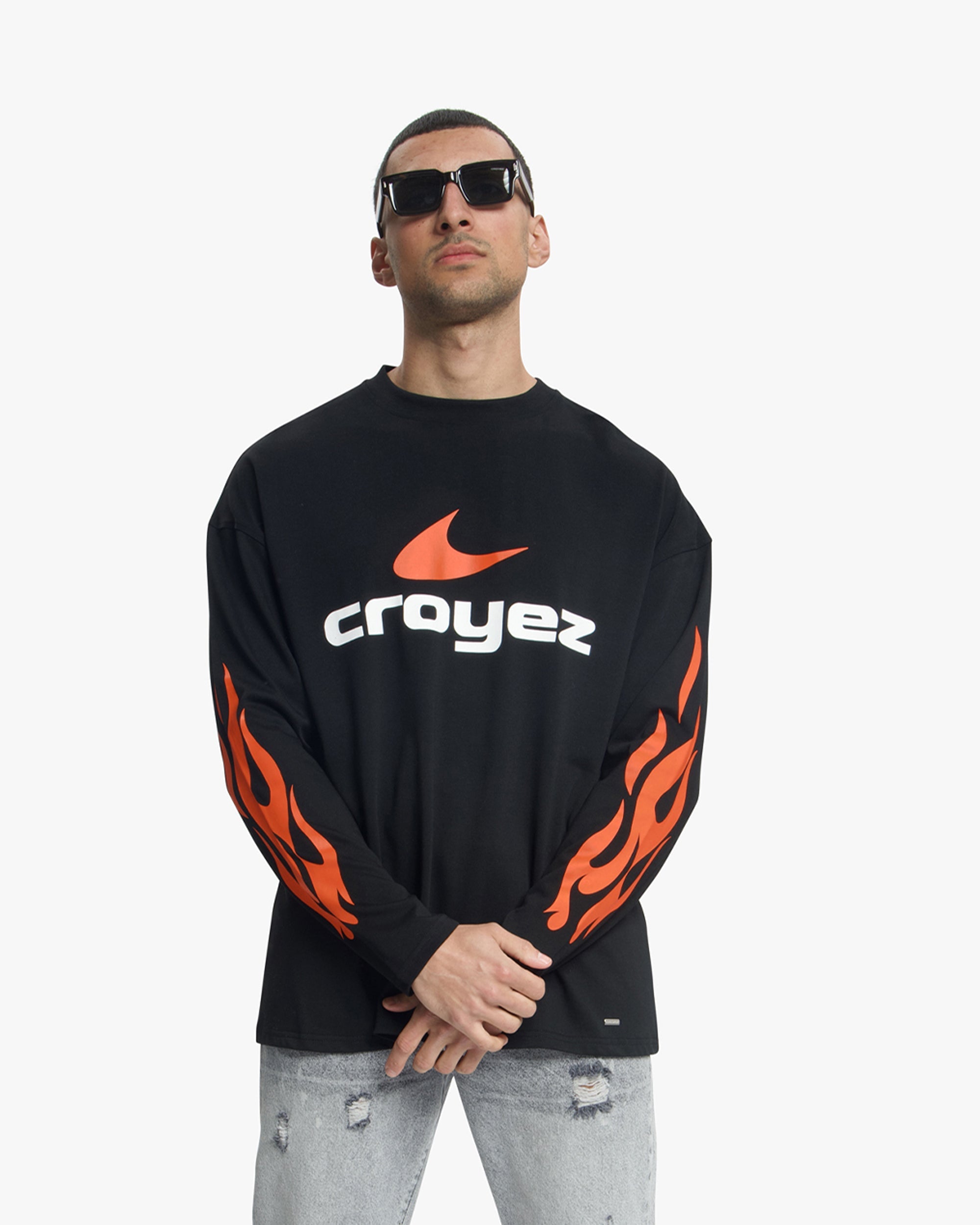 Croyez Service Dept Longsleeve- Orange