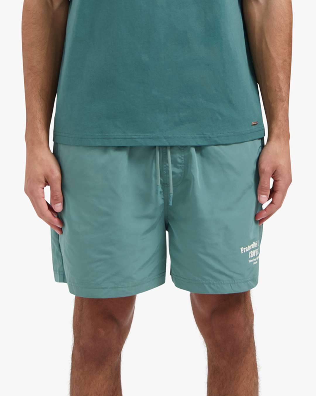 Croyez Fraternite Swim Short- Green