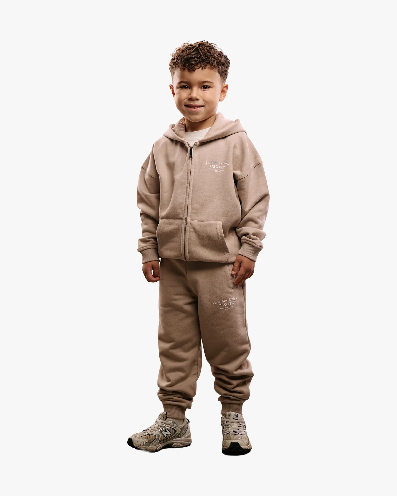 Croyez Mini Fraternite Sweatpants- Sand