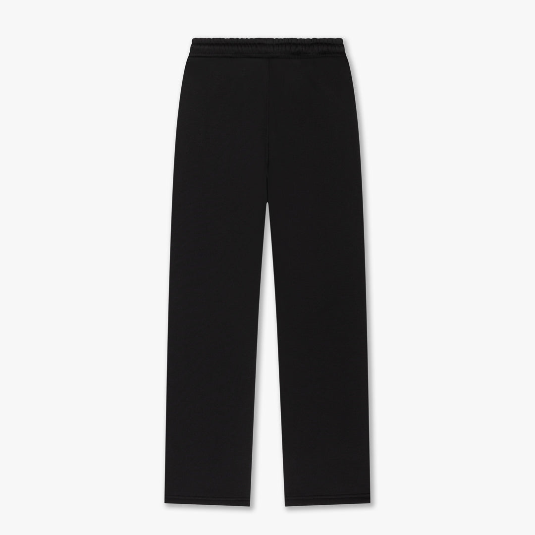 Croyez Women Fraternite Straight Leg Sweatpants- Black