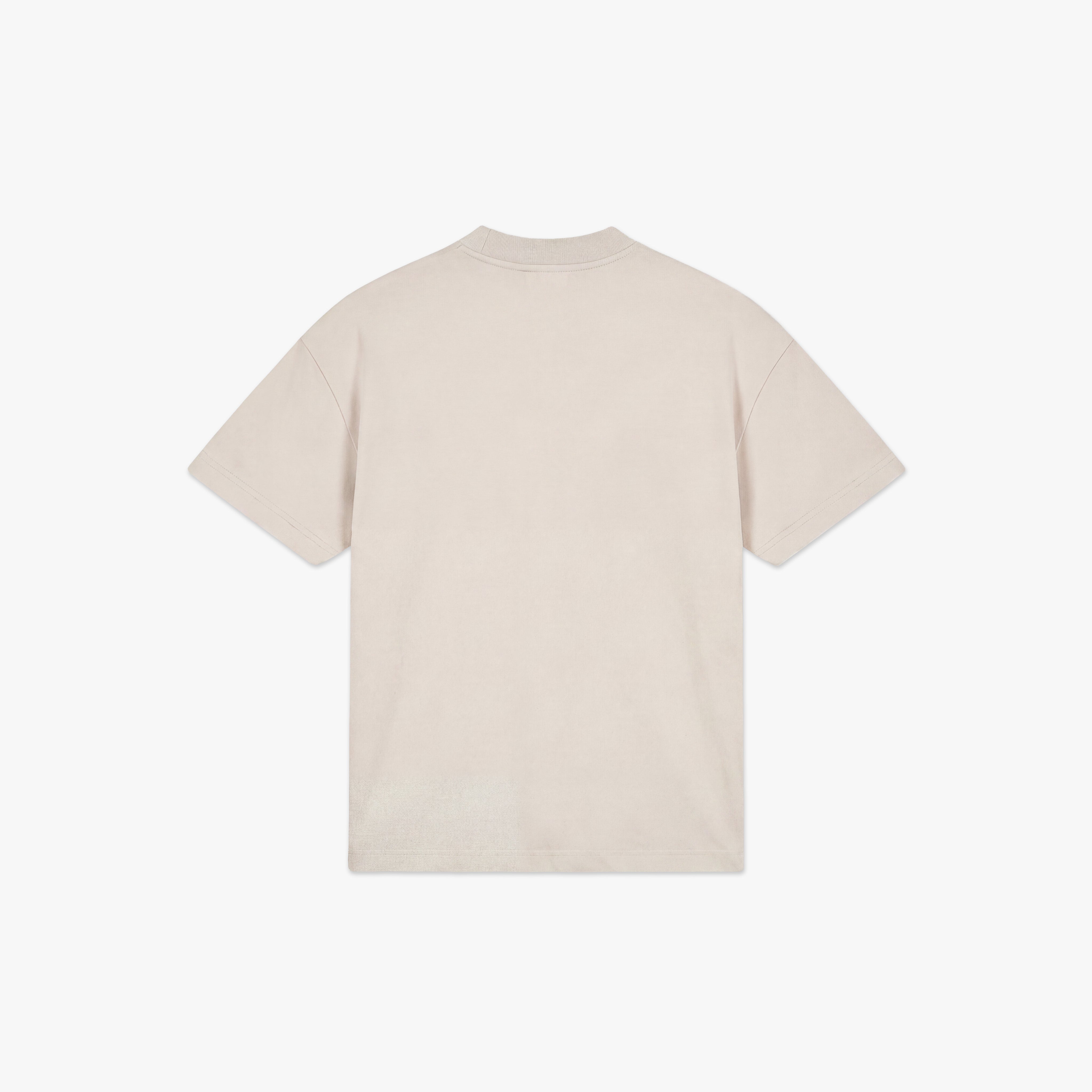 Croyez Applique T-Shirt- Light Beige