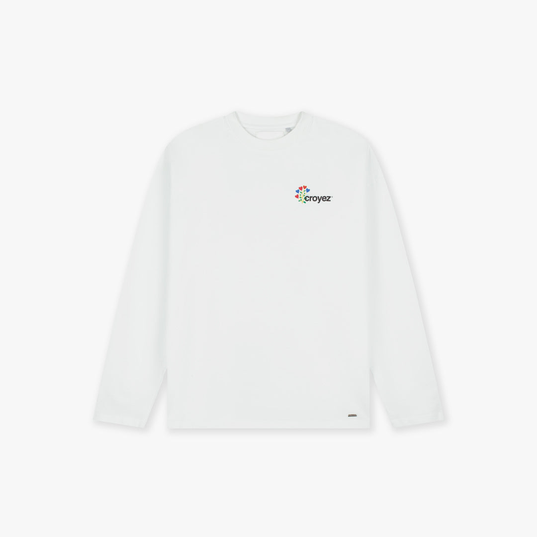 Croyez J'Adore Longsleeve- White