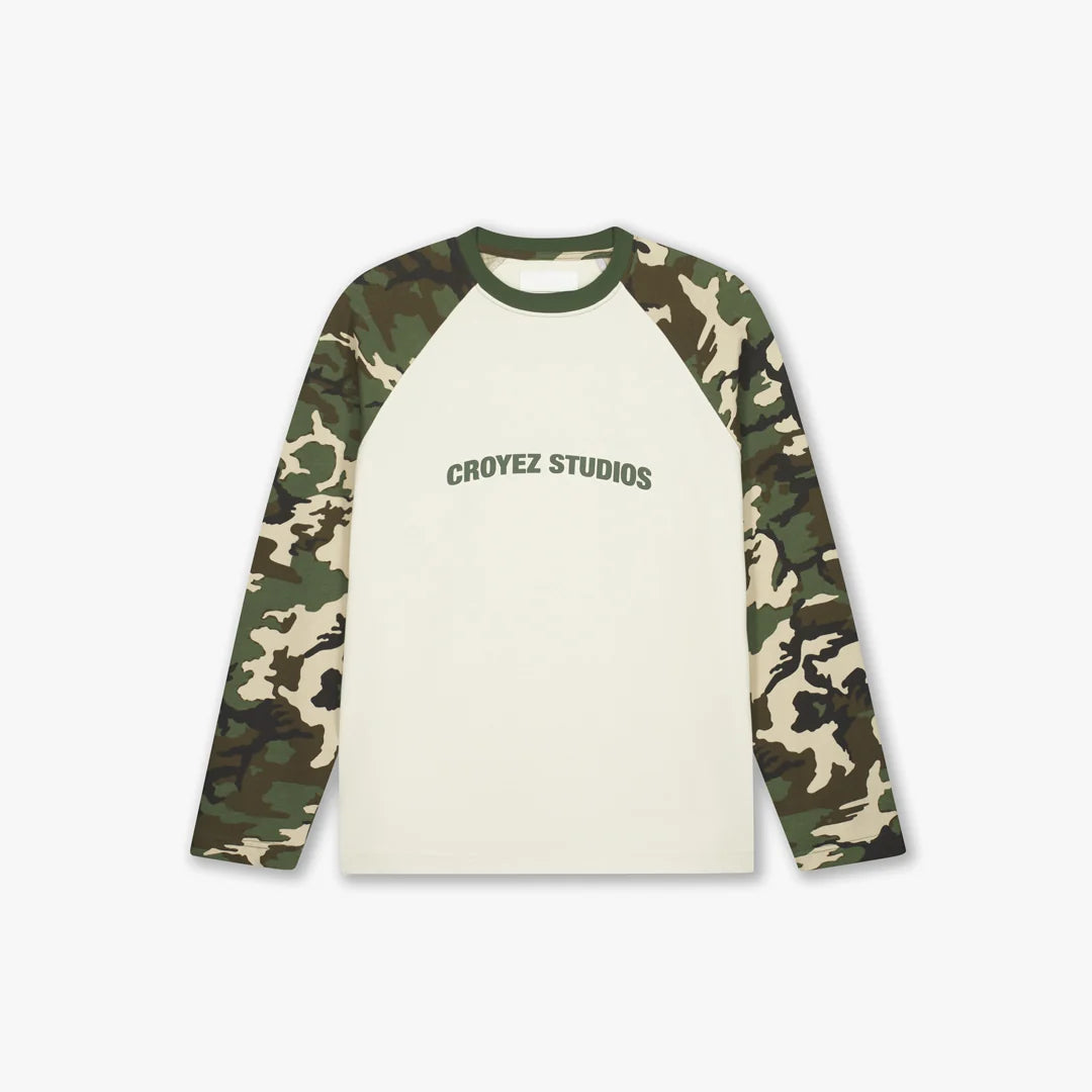 Croyez Two Tone Longsleeve- Camo
