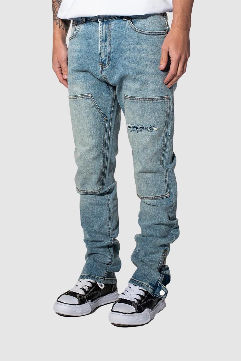 Don't Waste Culture Dominic Jeans Licht Blauw Wash