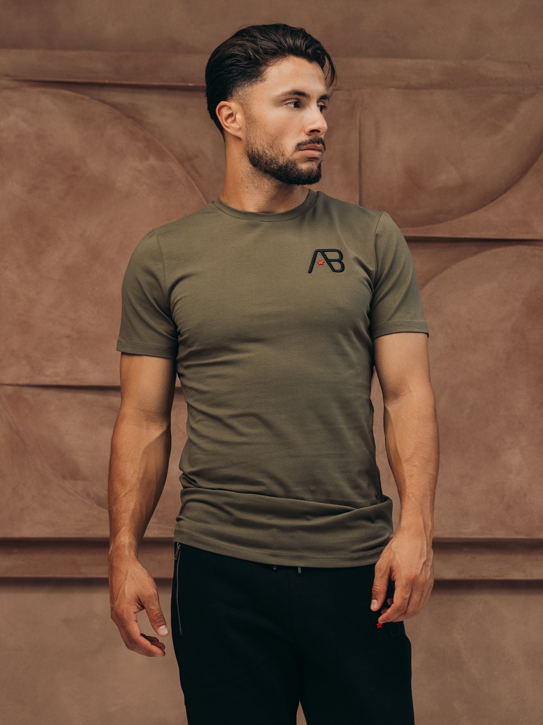 Ab Lifestyle Essential T-shirt- Olive Night