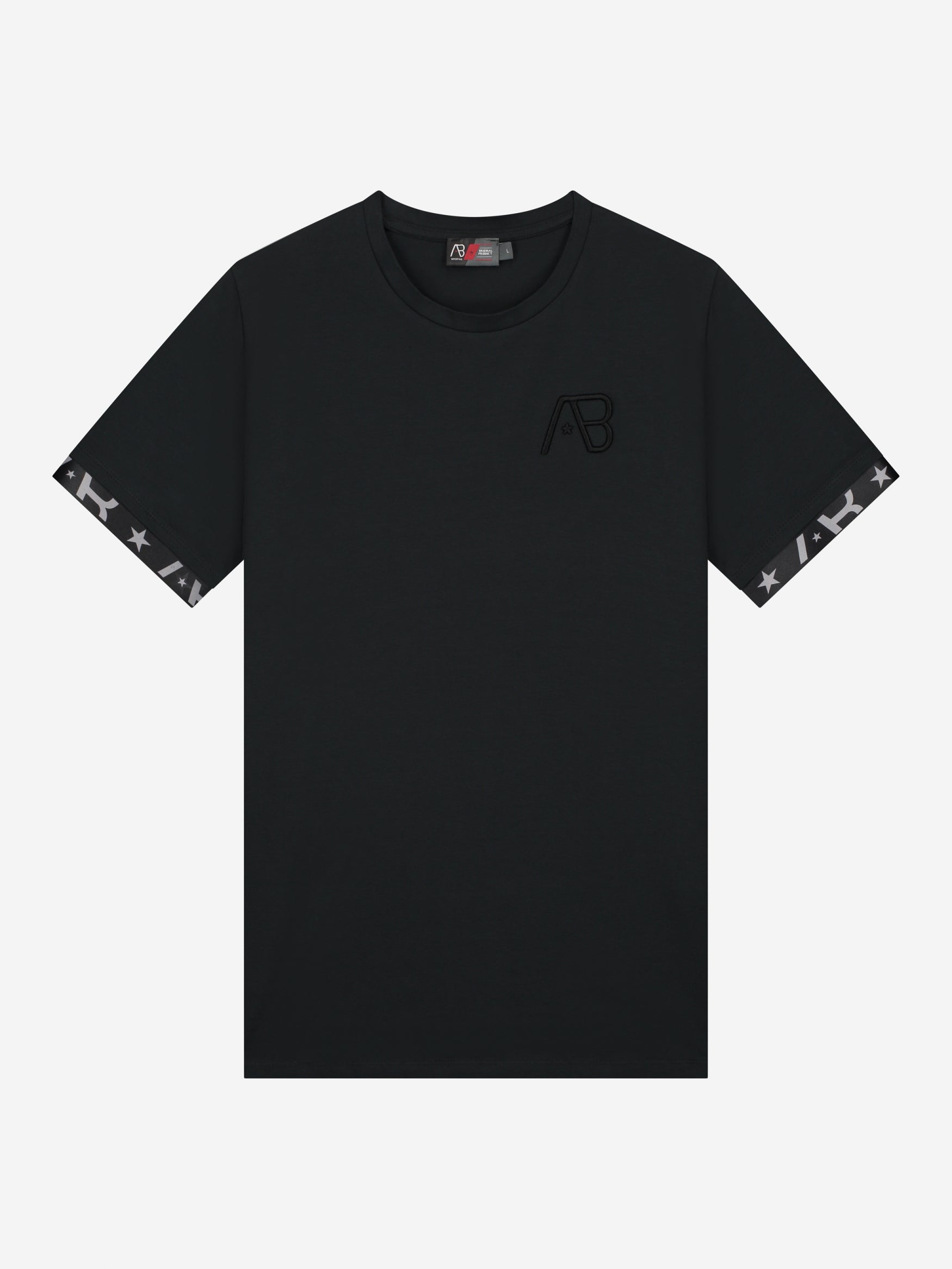 Ab Lifestyle Flag T-shirt- Jet Black