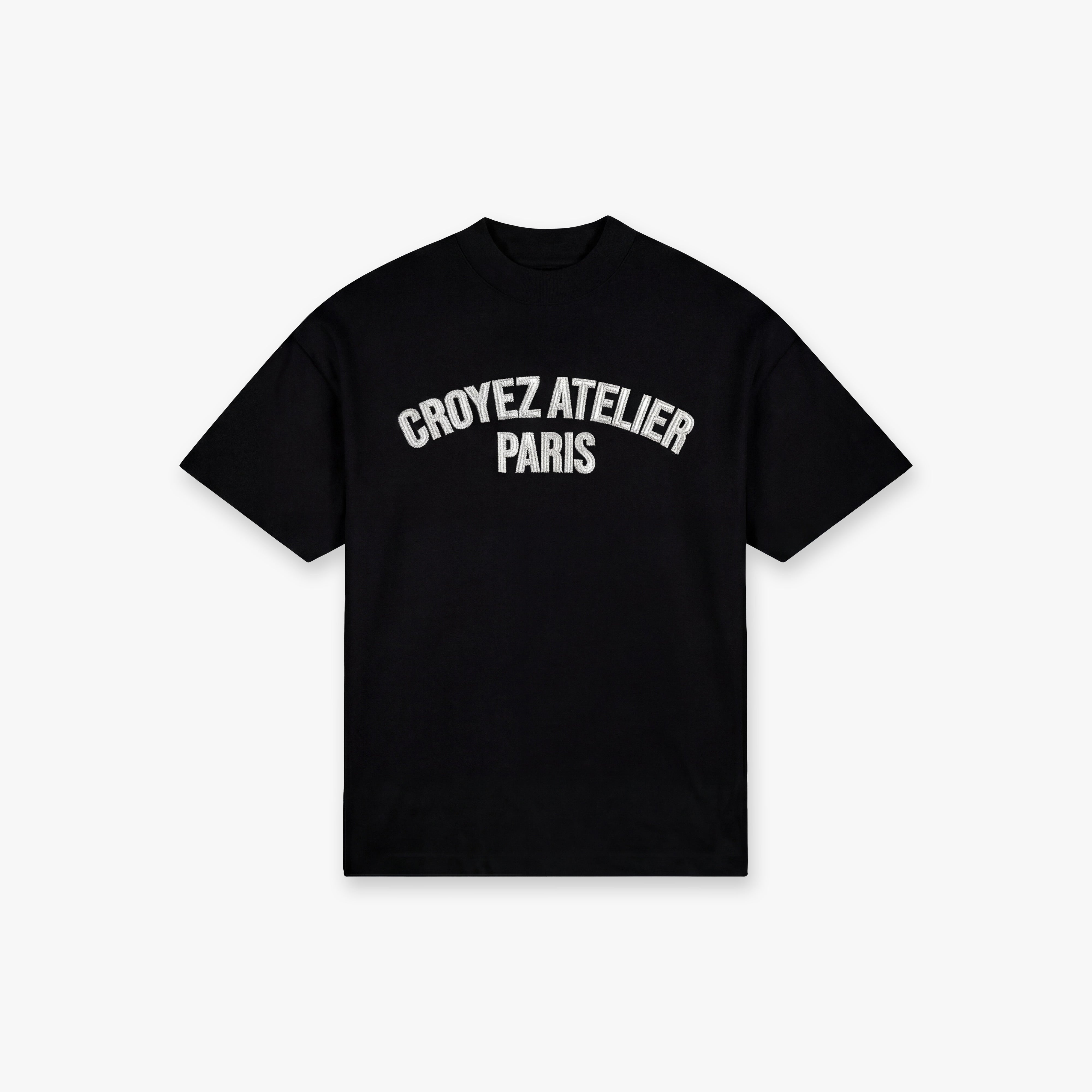 Croyez Heavyweight Atelier T-Shirt- Black