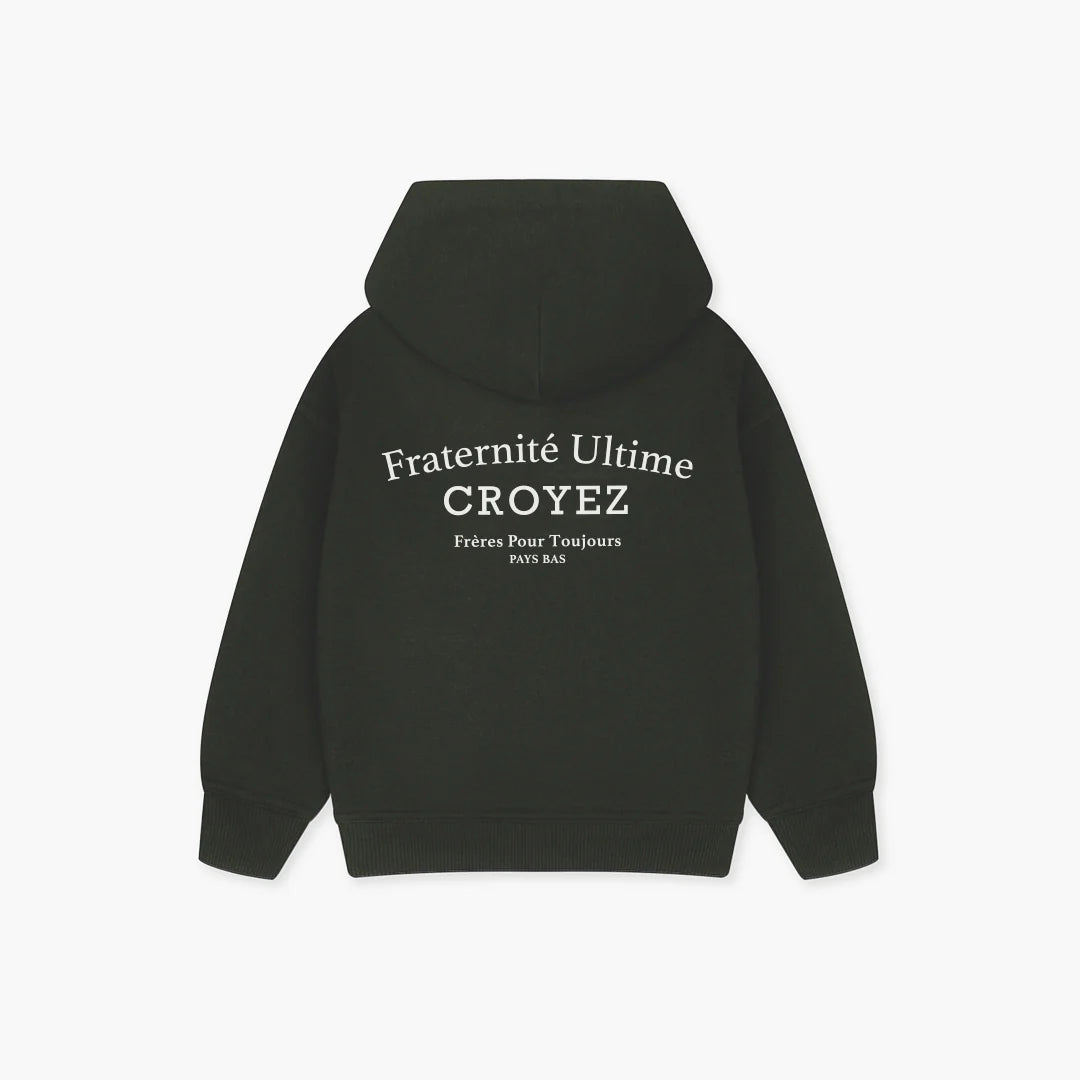 Croyez Mini Fraternite Hoodie - Dark Green
