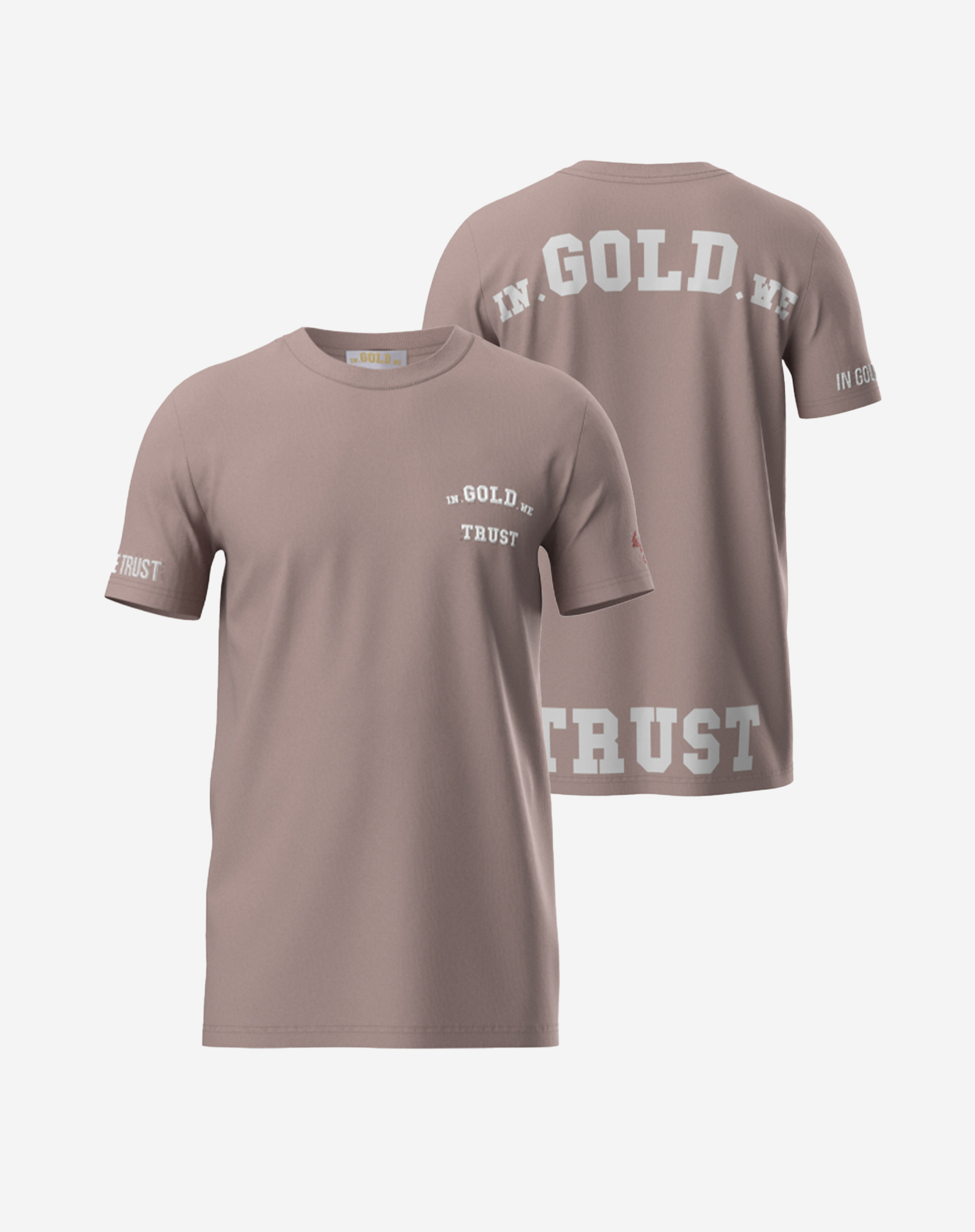 In Gold We Trust T-shirt The Pusha Fawn