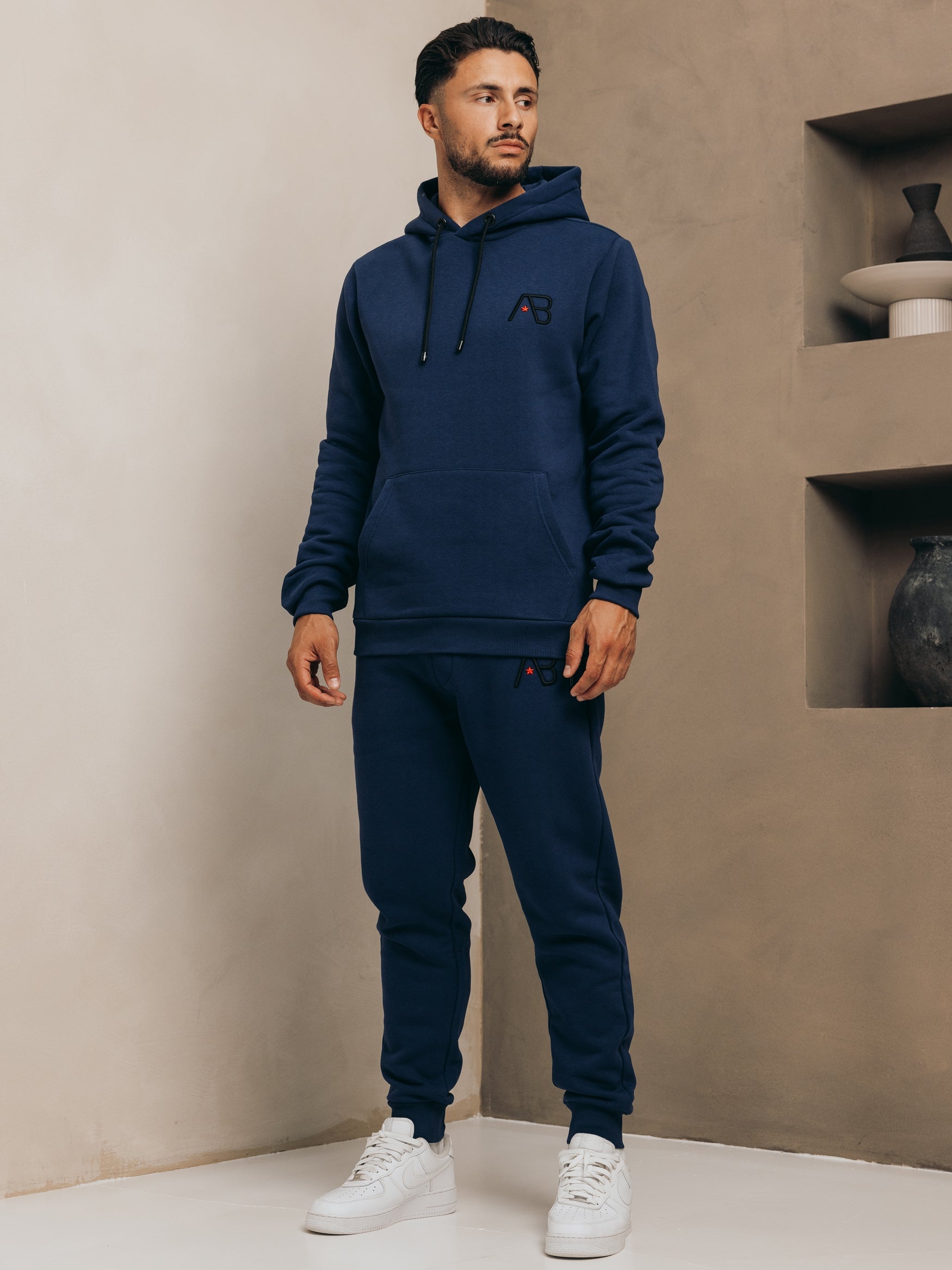 Ab Lifestyle Essential Hoodie- Peacoat