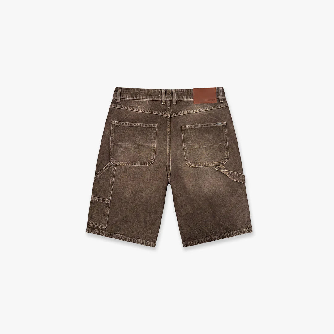 Croyez CD2 Carpenter Shorts- Washed Brown