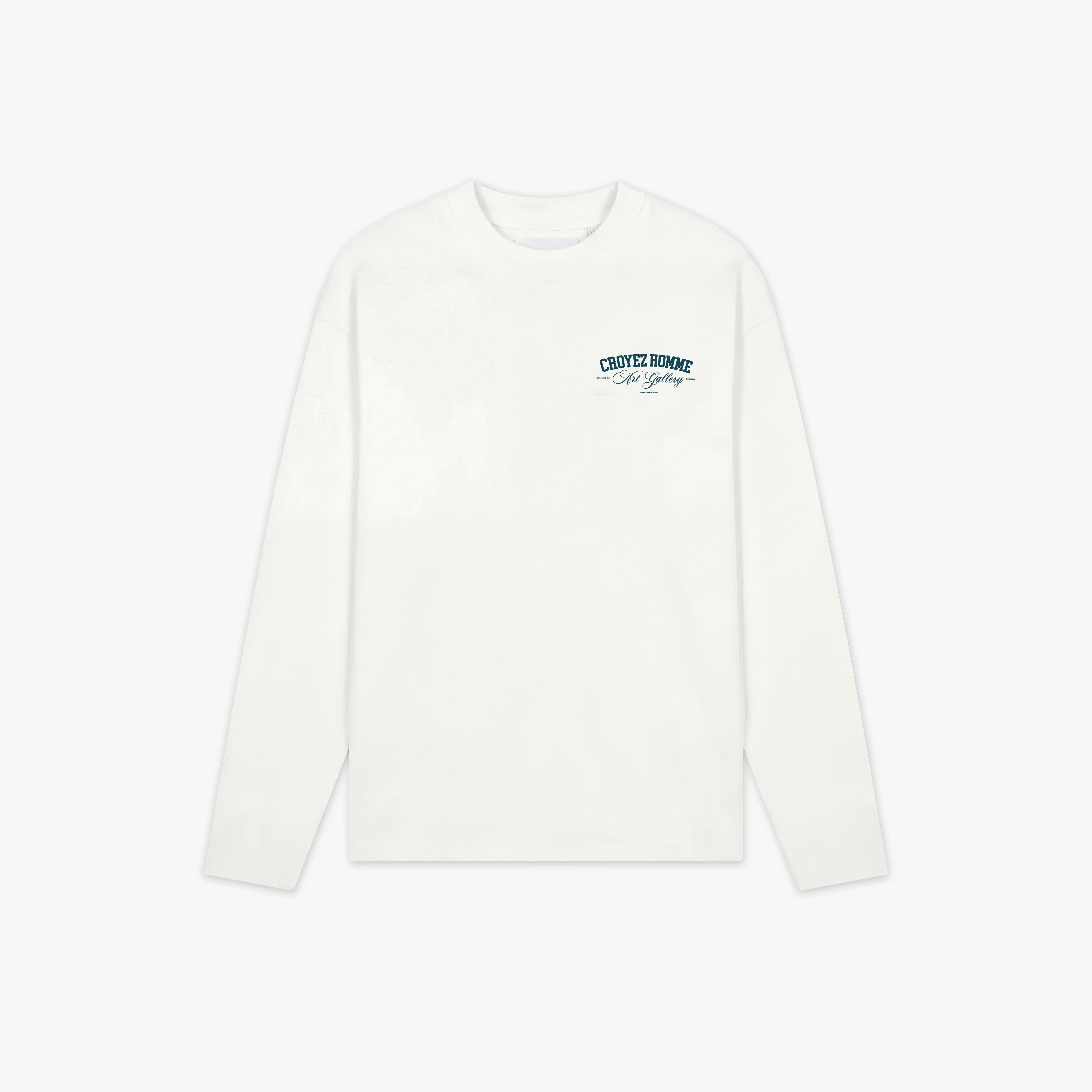 Croyez Art Gallery Longsleeve- Off-White