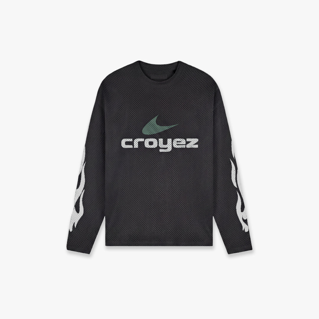 Croyez Service Dept Longsleeve- Black