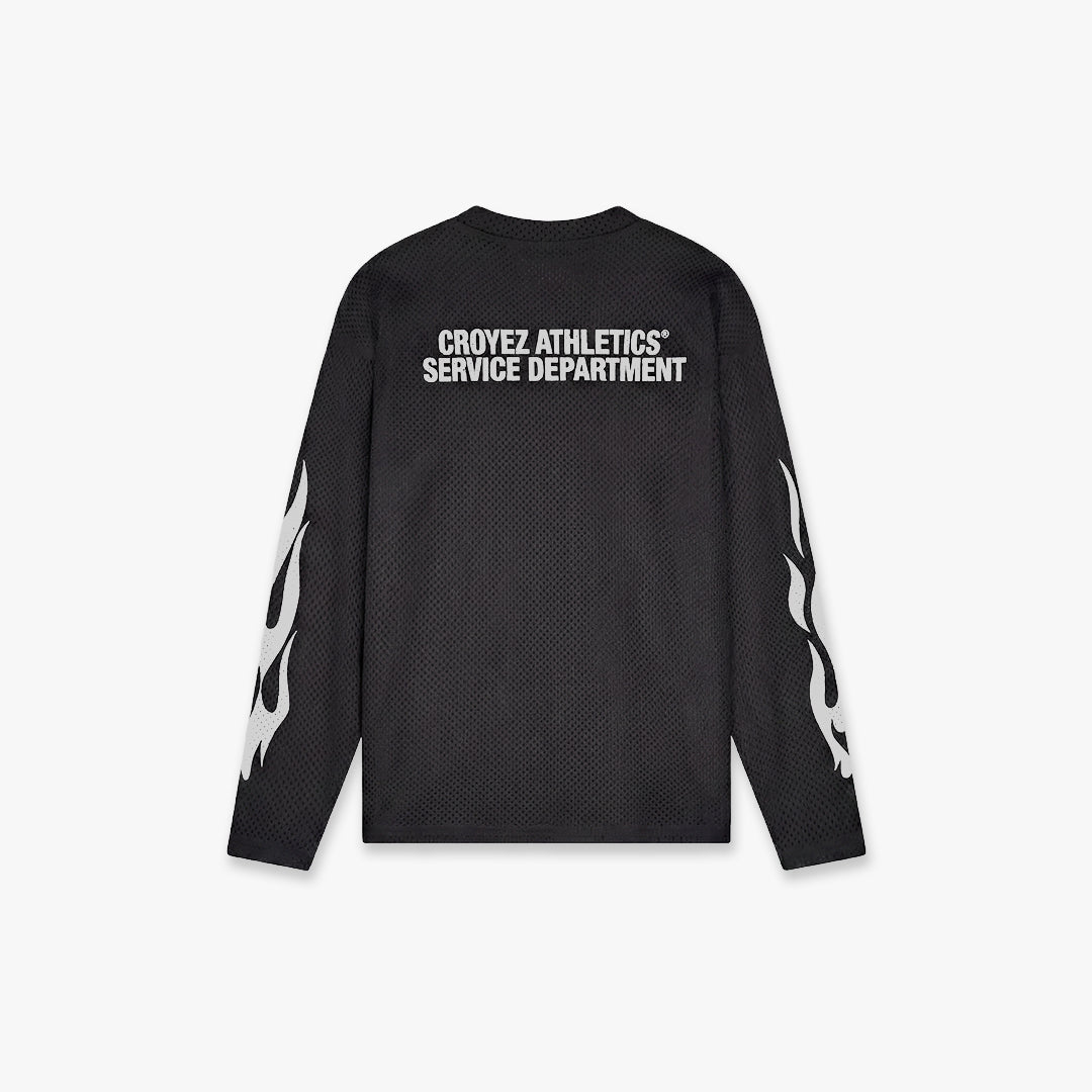 Croyez Service Dept Longsleeve- Black