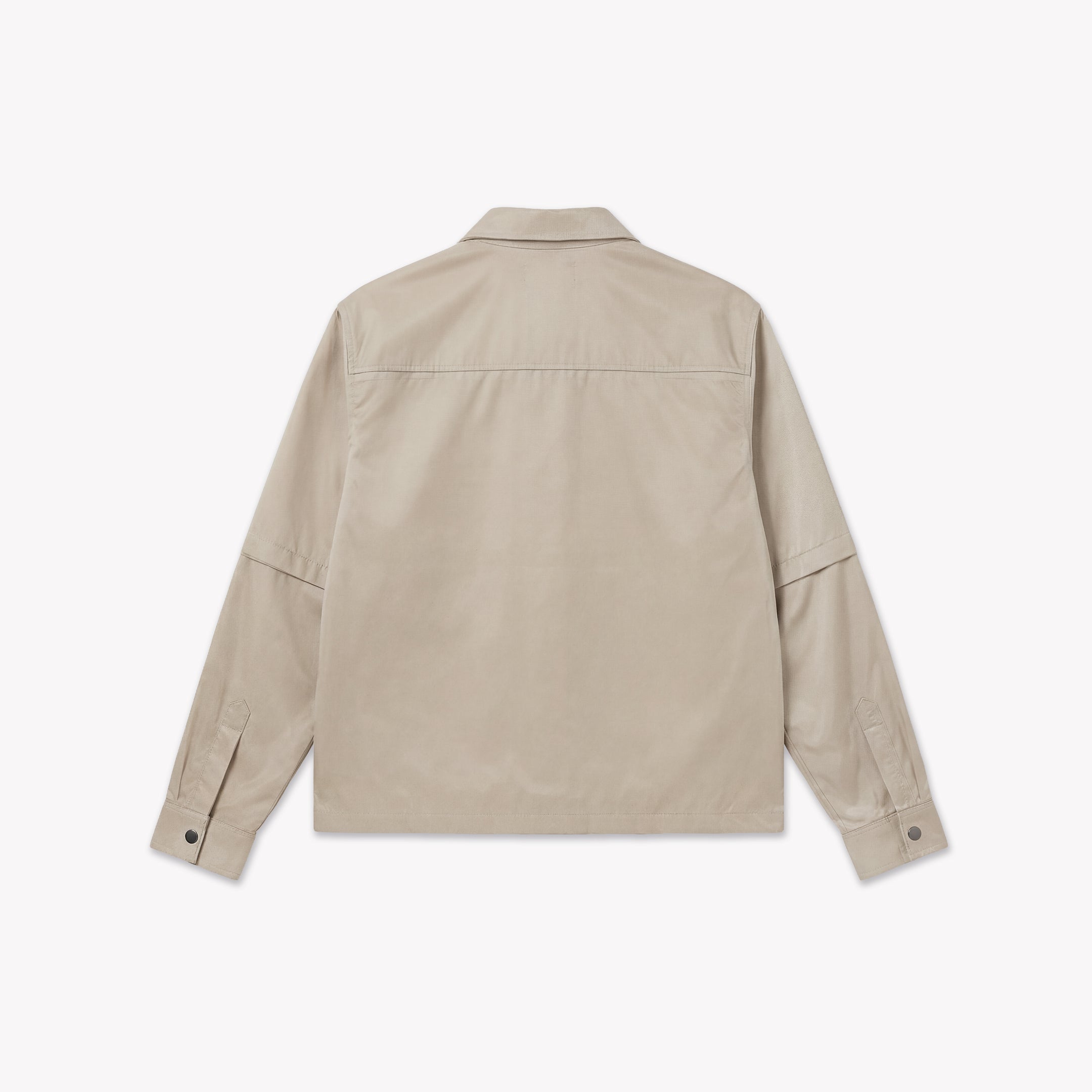 Croyez Nylon Puffer Jacket- Cream