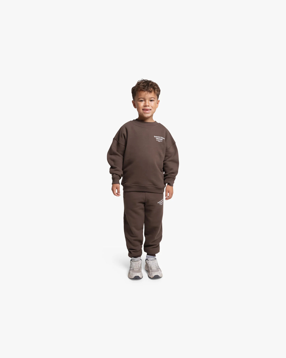 Croyez Mini Fraternité Ultime Sweater- Dark Brown