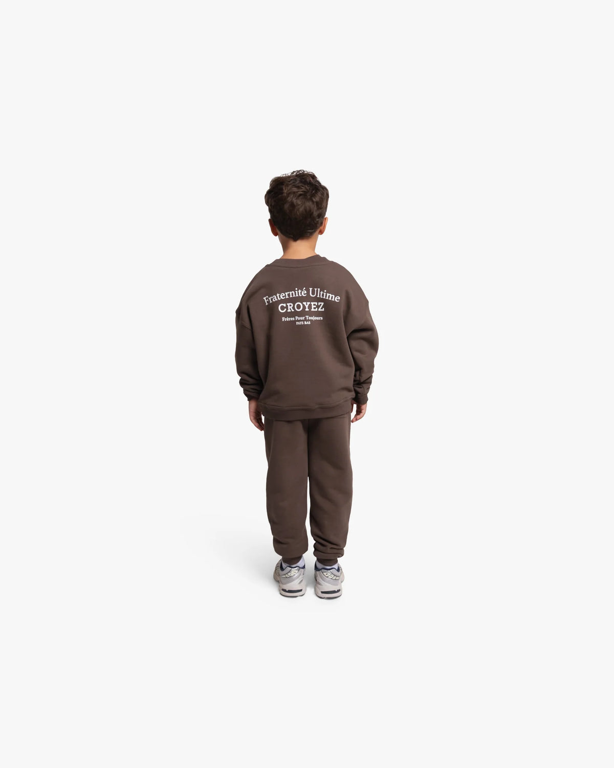 Croyez Mini Fraternité Ultime Sweater- Dark Brown