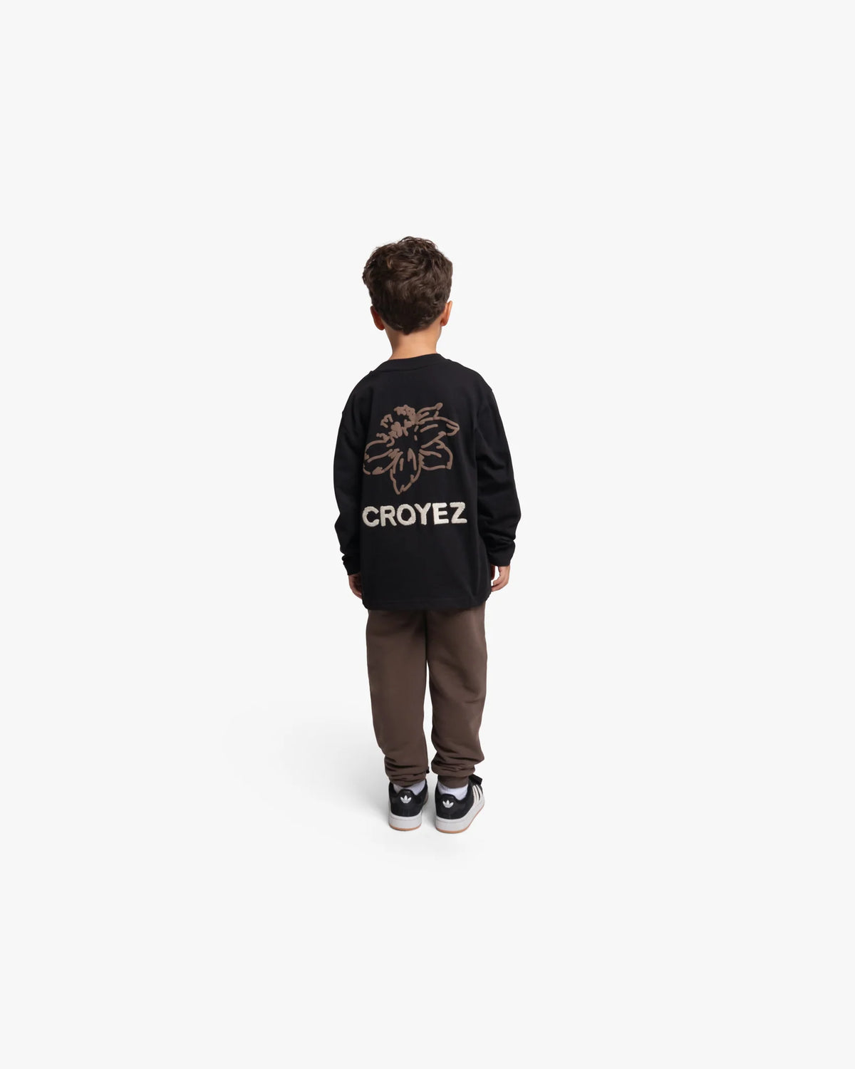 Croyez Mini Gardener Longsleeve T-Shirt- Black