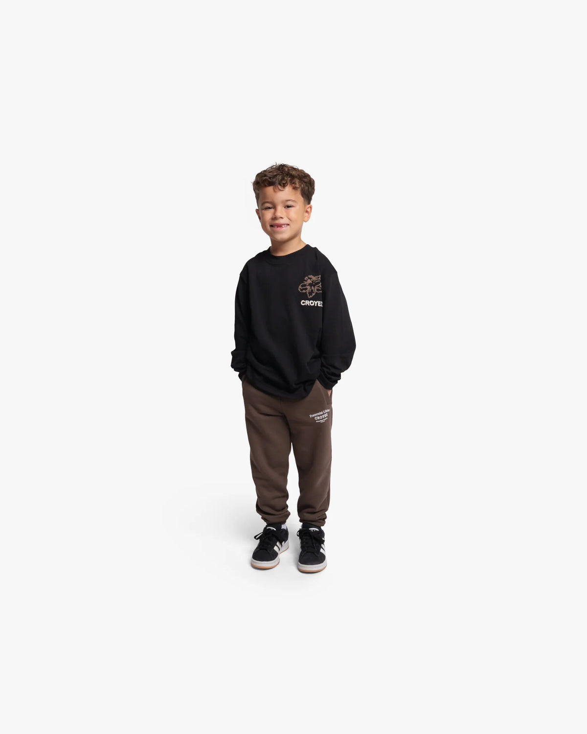 Croyez Mini Gardener Longsleeve T-Shirt- Black