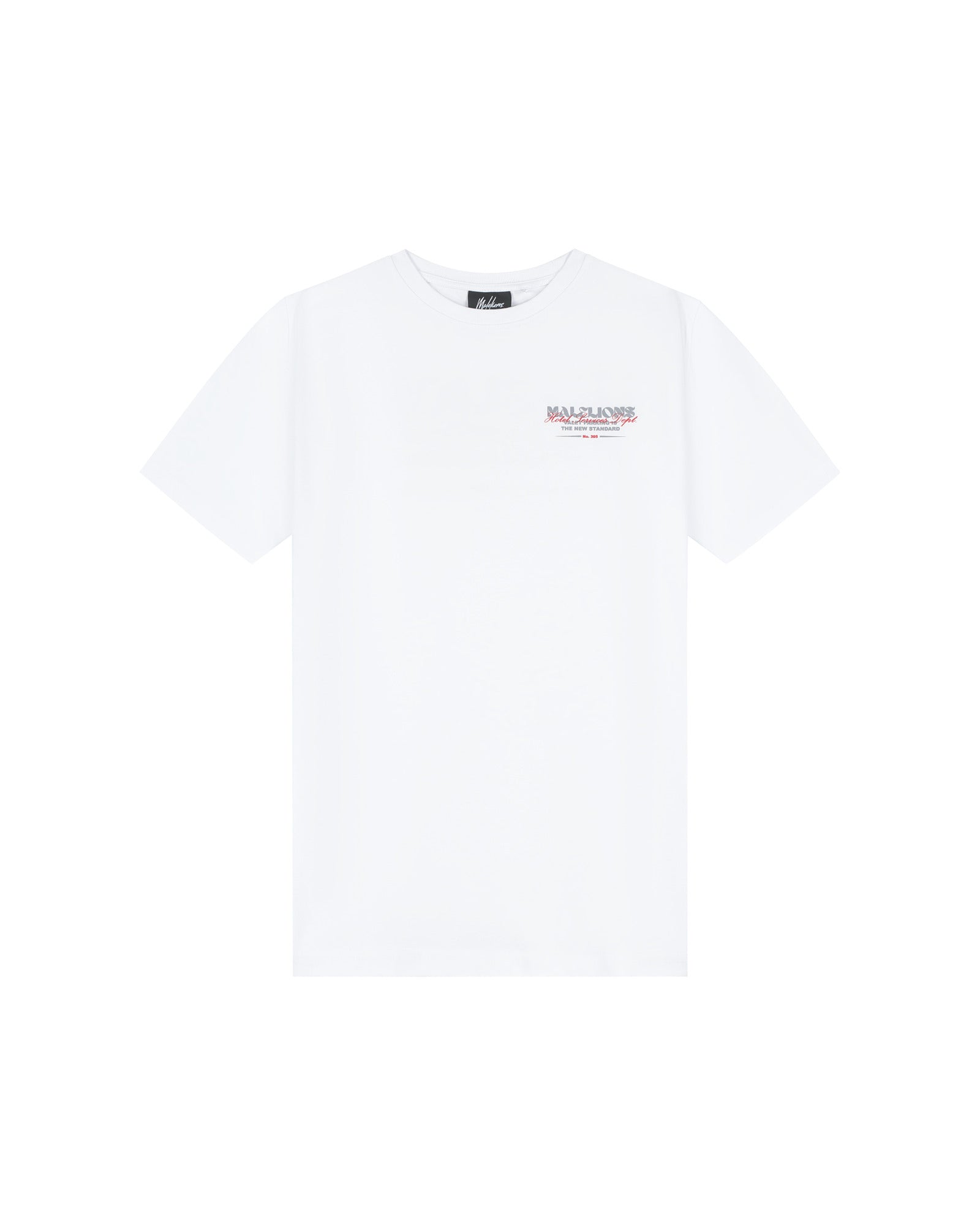 Malelions Junior Relaxed Valet T-Shirt - White