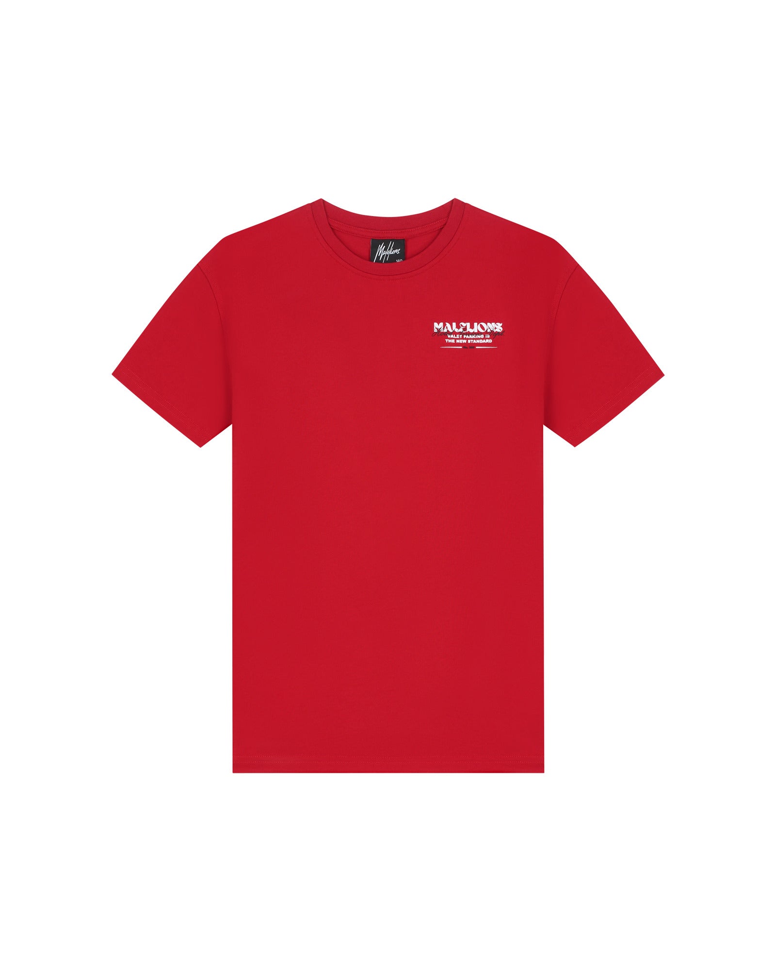 Malelions Junior Relaxed Valet T-Shirt - Red