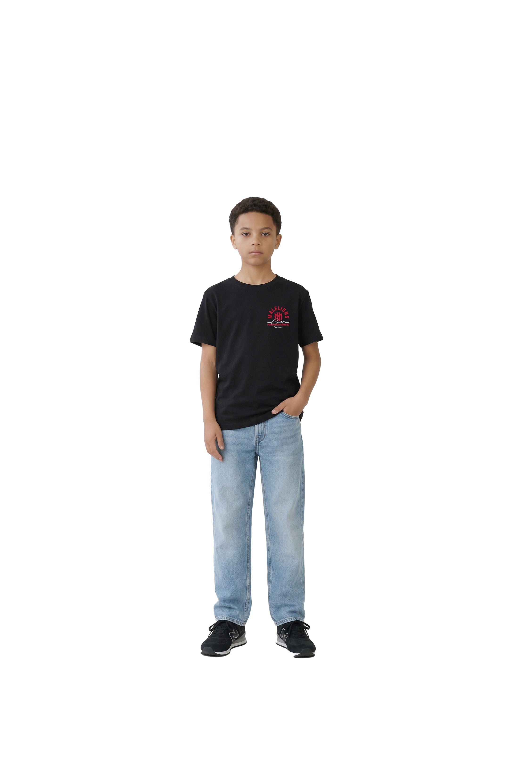 Malelions Junior Icon T-Shirt - Black
