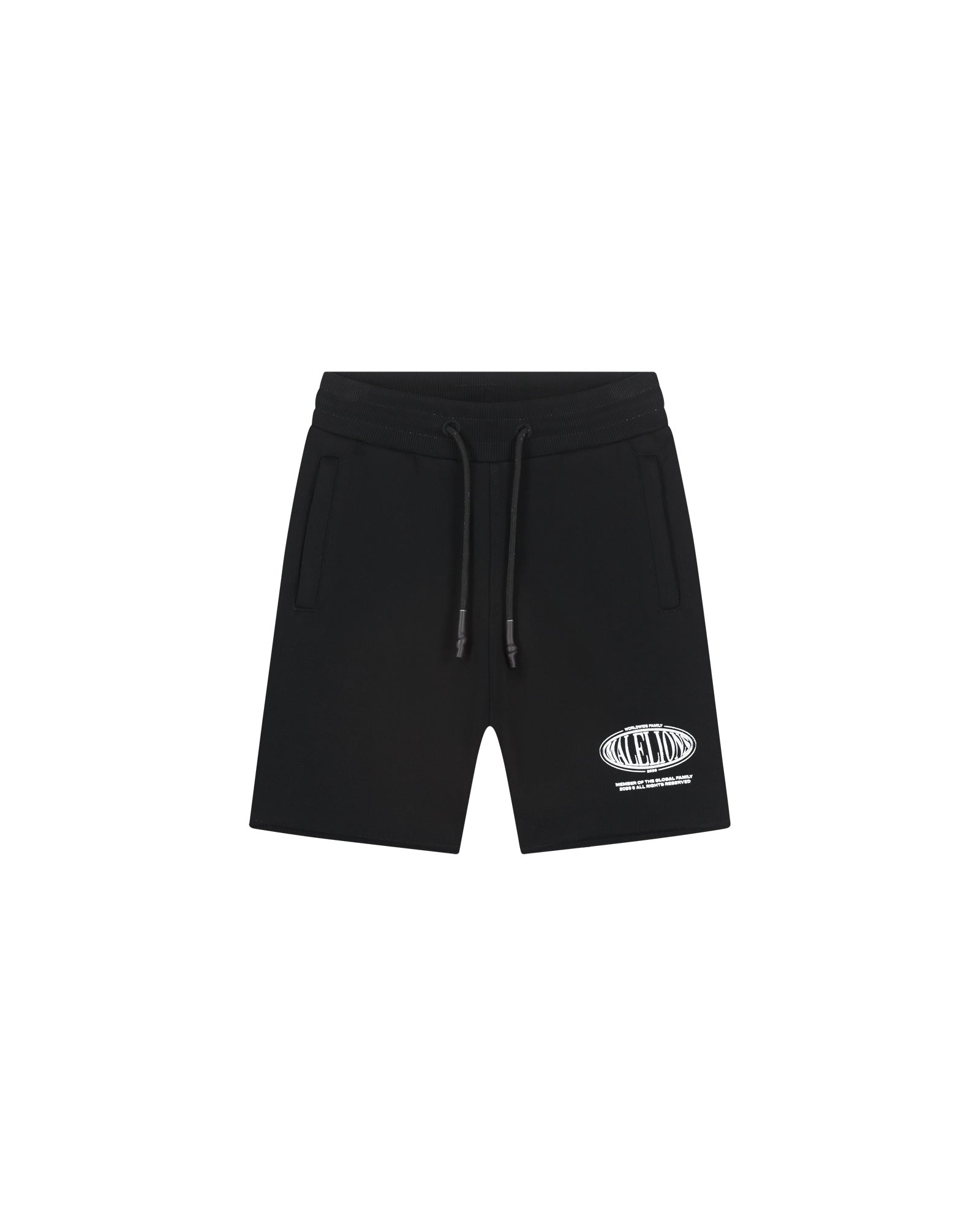 Malelions Junior Lifestyle Damaged Hem Shorts - Black