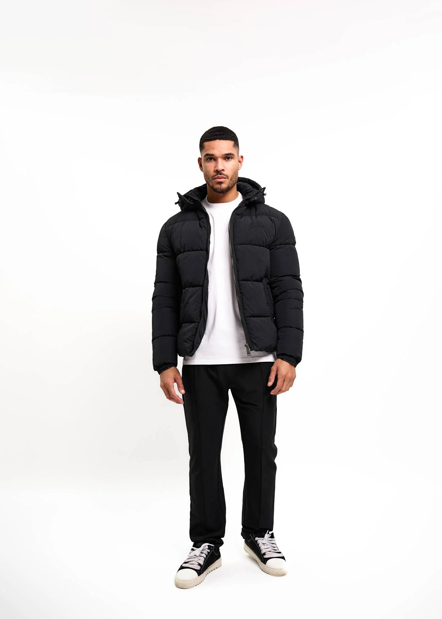 Malelions Donn Puffer Jacket - Black