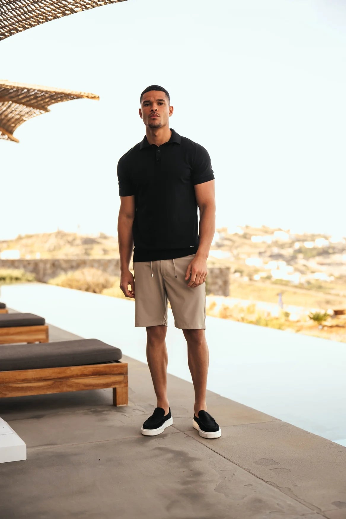 Malelions Casual Chino Short- Taupe