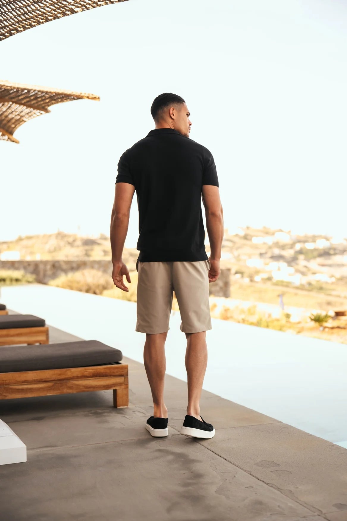Malelions Casual Chino Short- Taupe