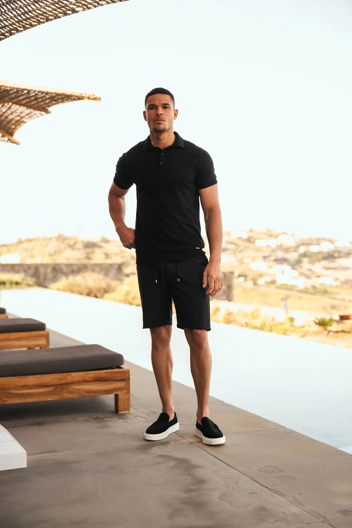 Malelions Casual Chino Short- Navy