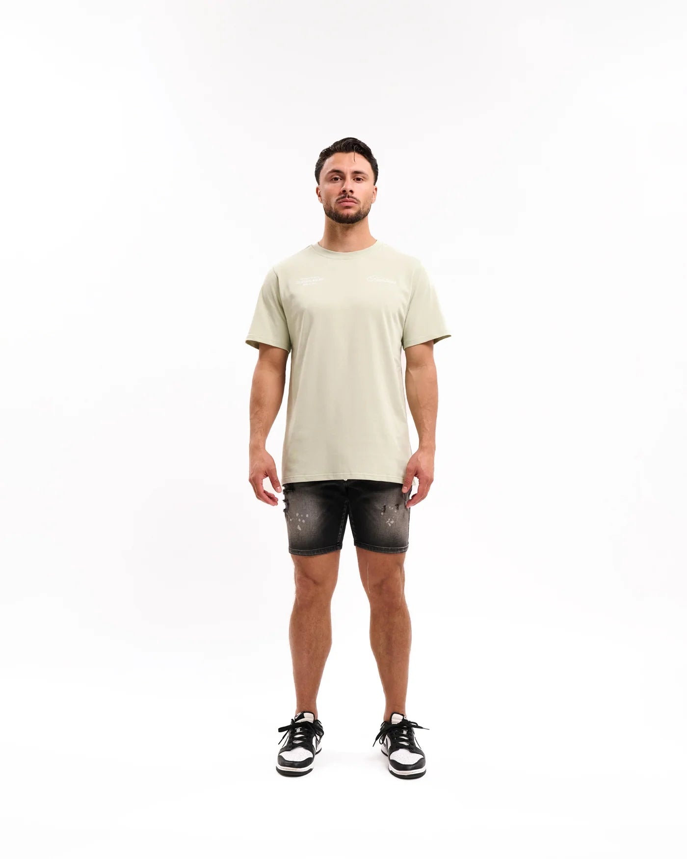 Malelions Champagne T-Shirt- Light Sage