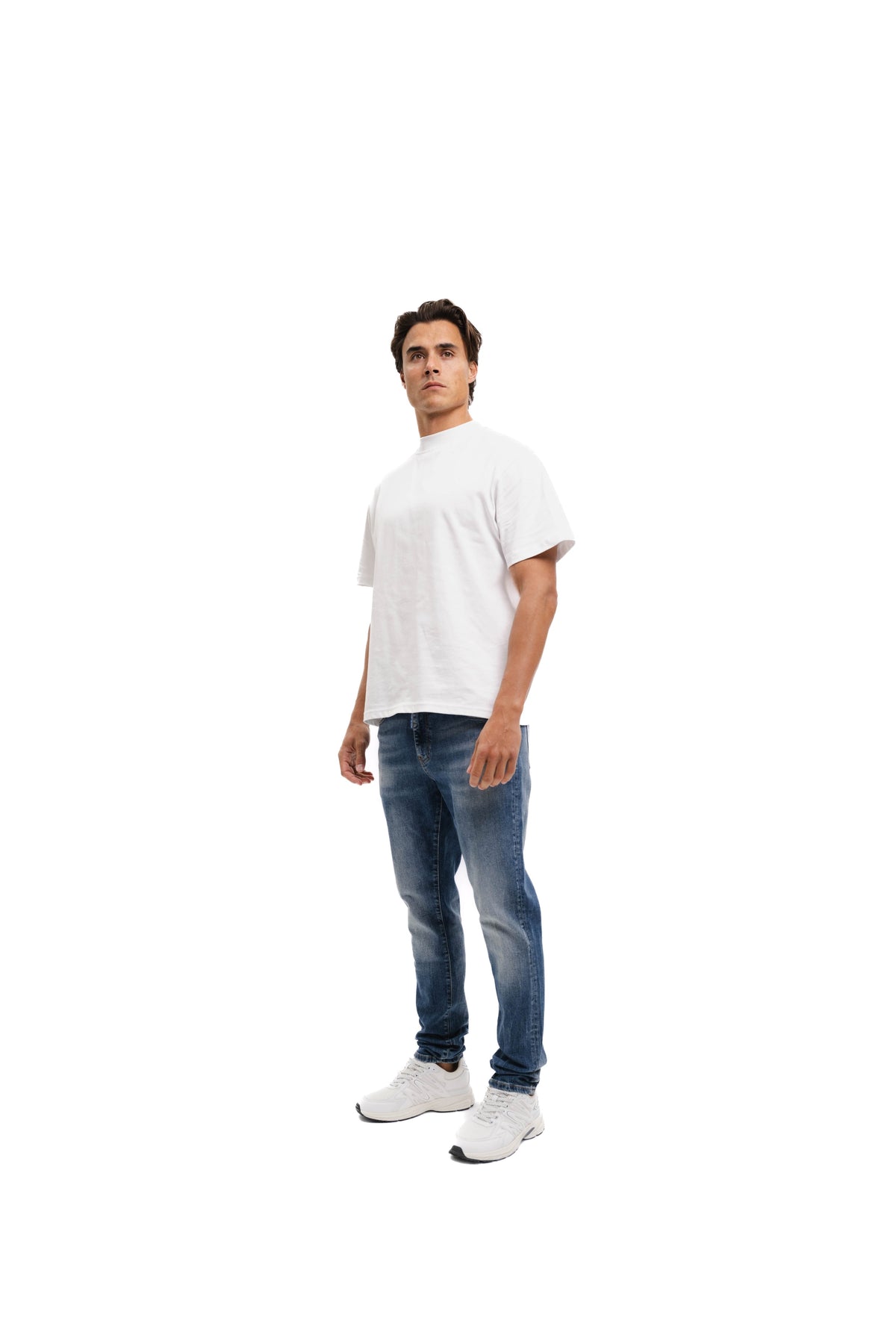 Malelions Men Slim Regular Jeans Dark Blue