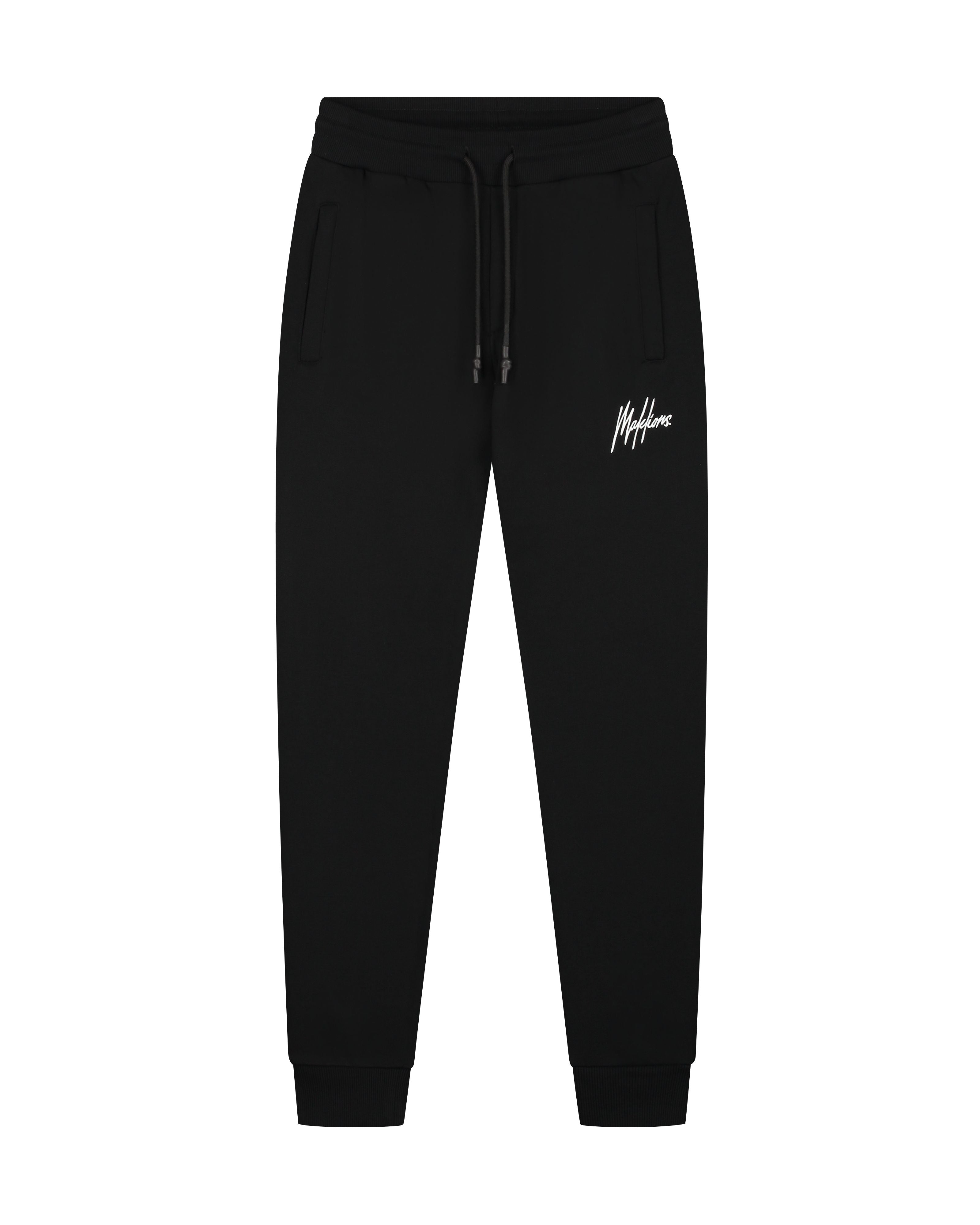 Malelions Men Signature Tracksuit- Black