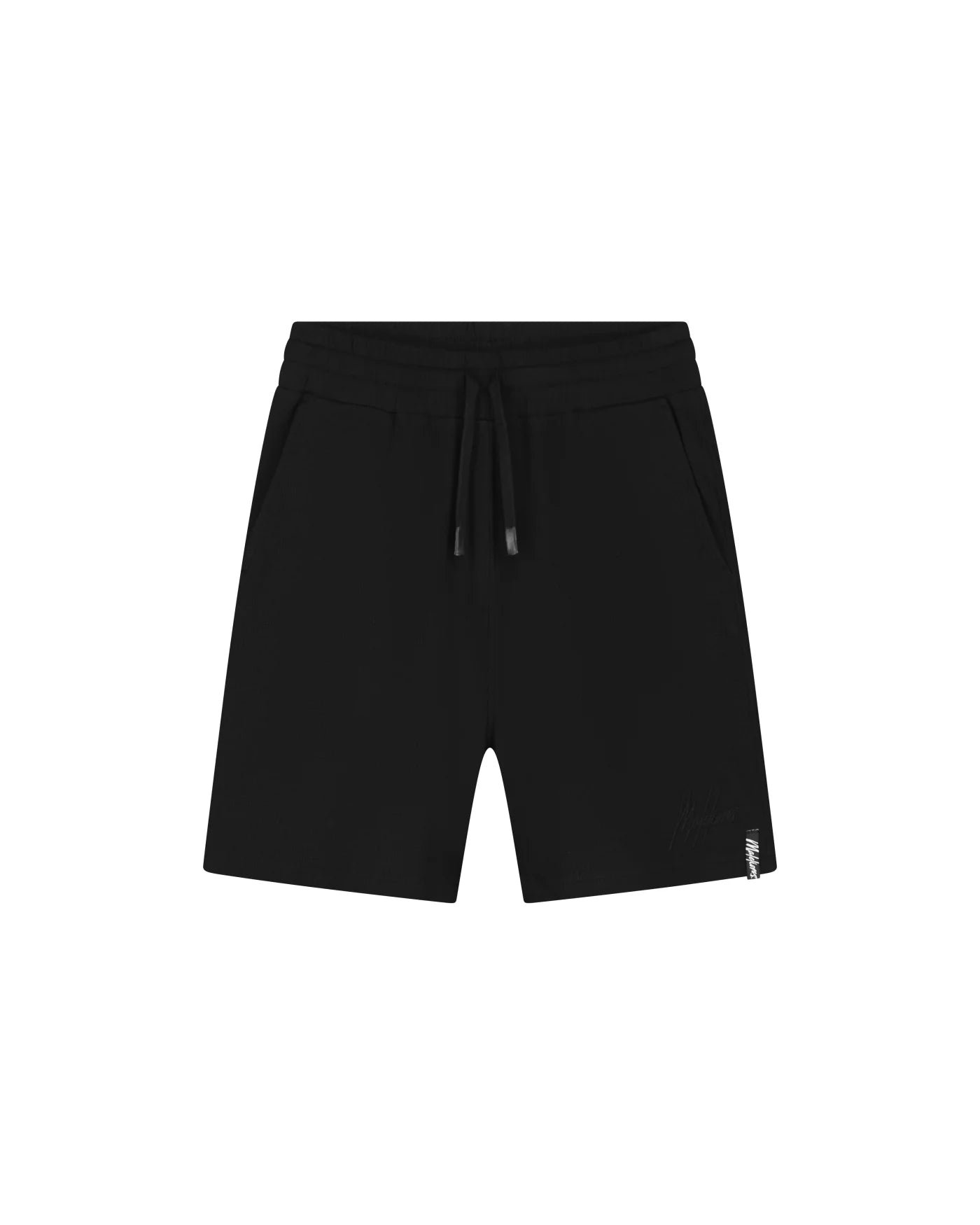 Malelions Signature Waffle Short- Black