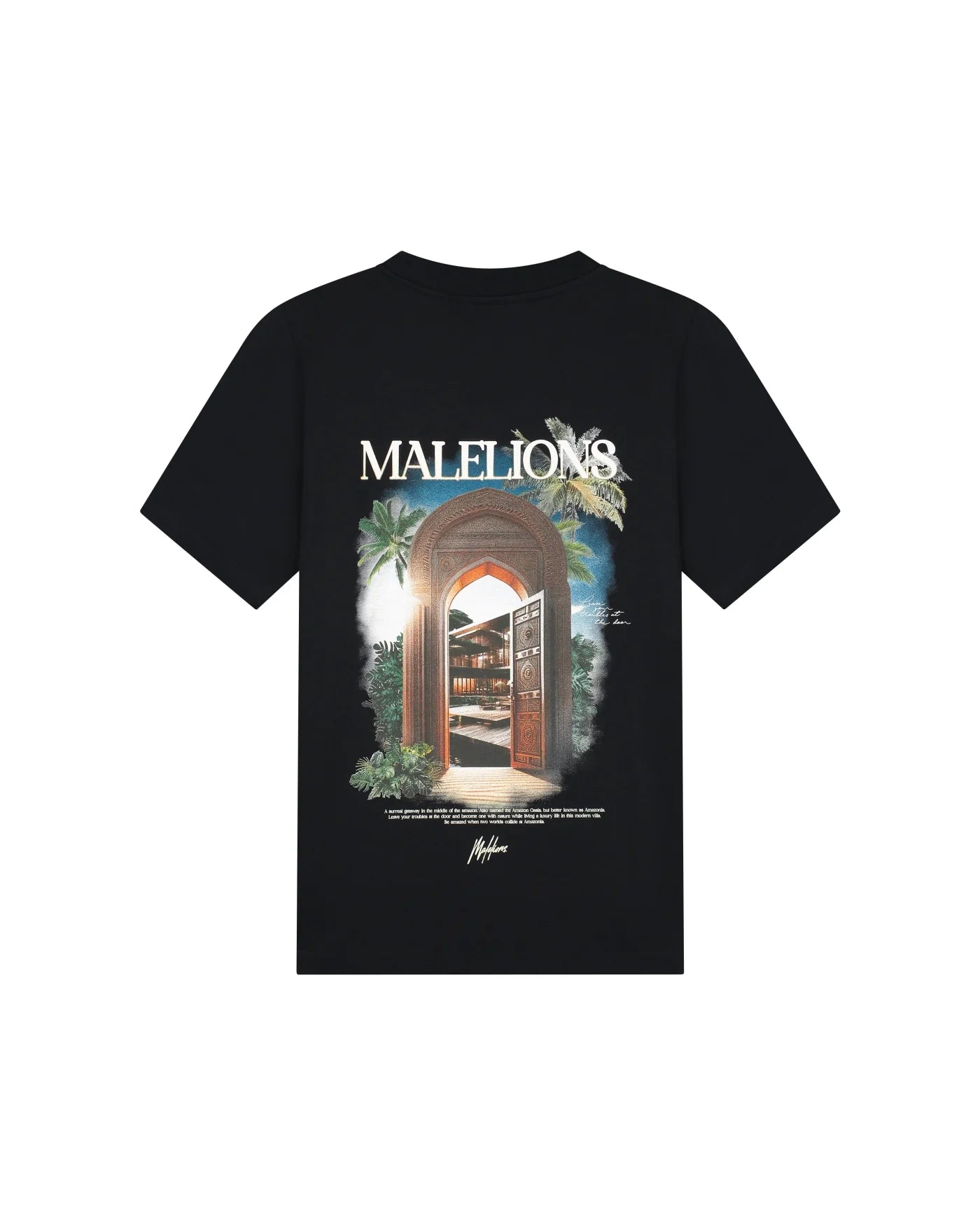 Malelions Amazon T-shirt- Black