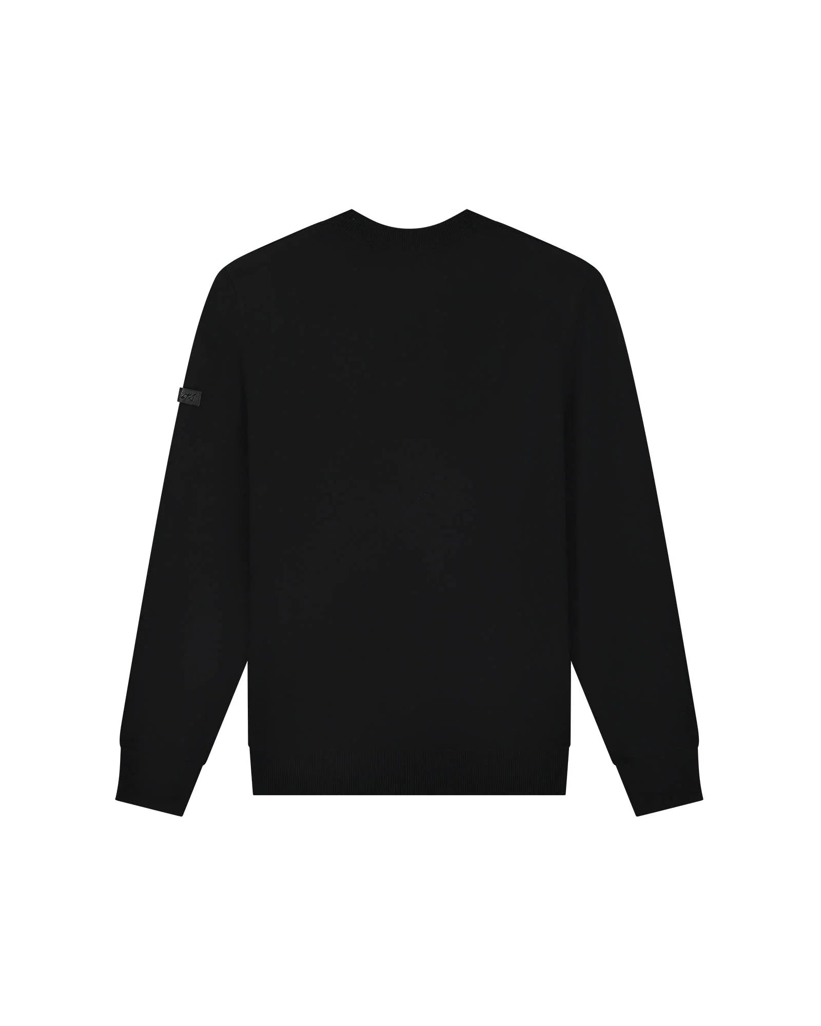 Malelions Knitted Crewneck - Black