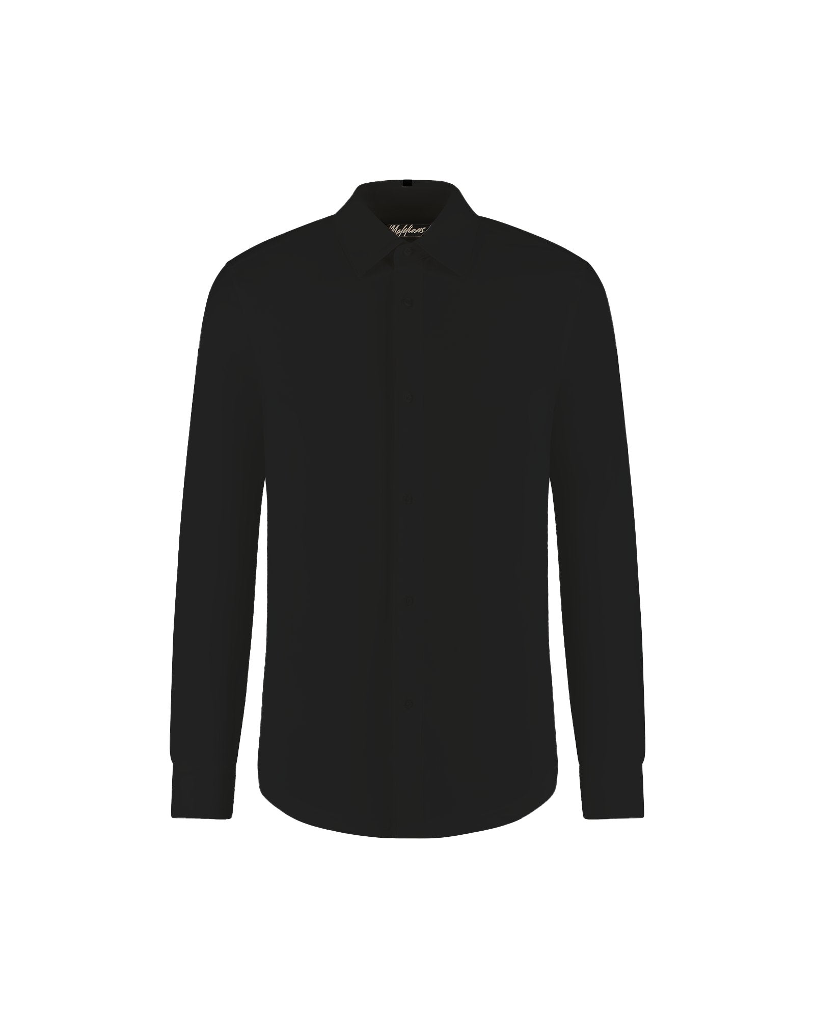 Malelions Men Stretch Shirt- Black