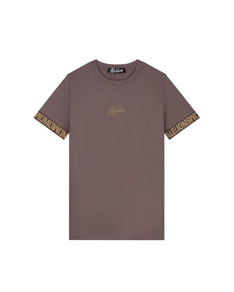 Malelions Venetian T-shirt- Stone Brown