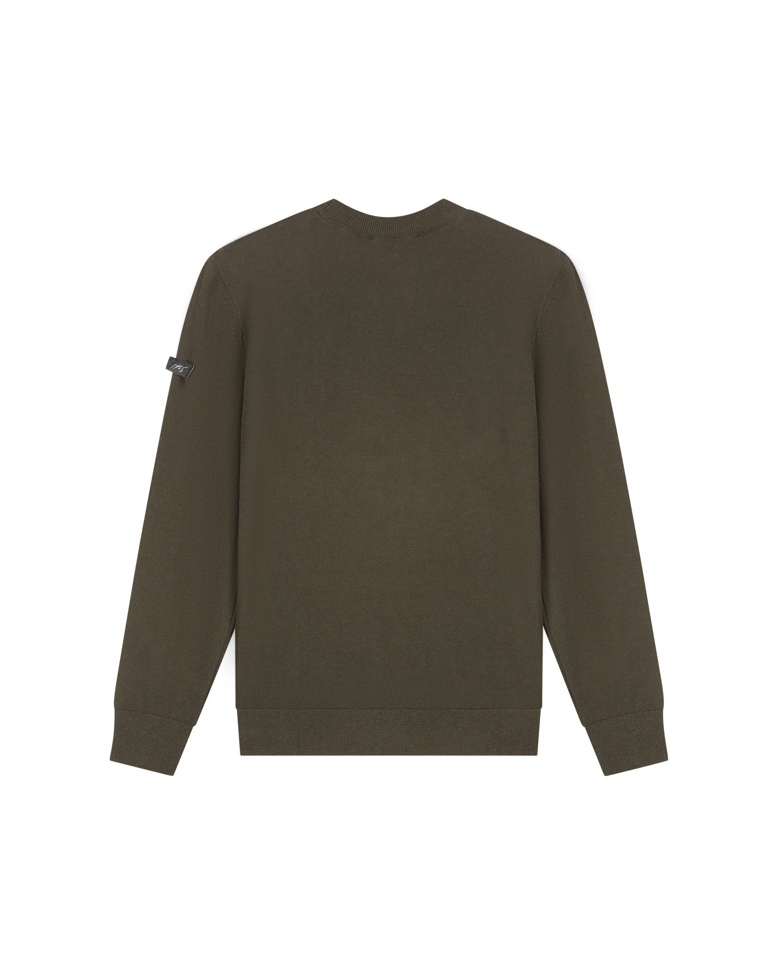 Malelions Knitted Crewneck - Vintage Green