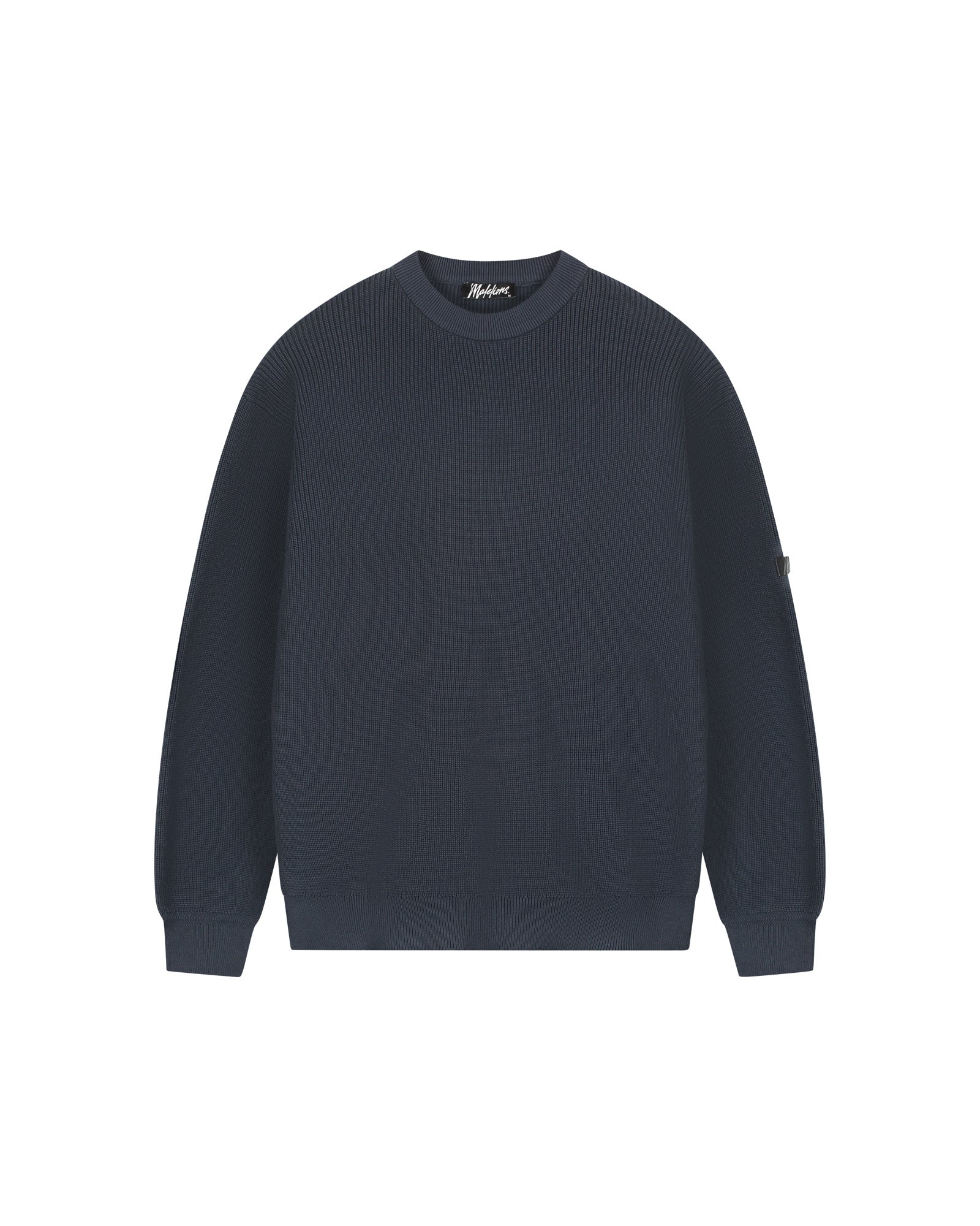 Malelions Knitted Crewneck - Antra