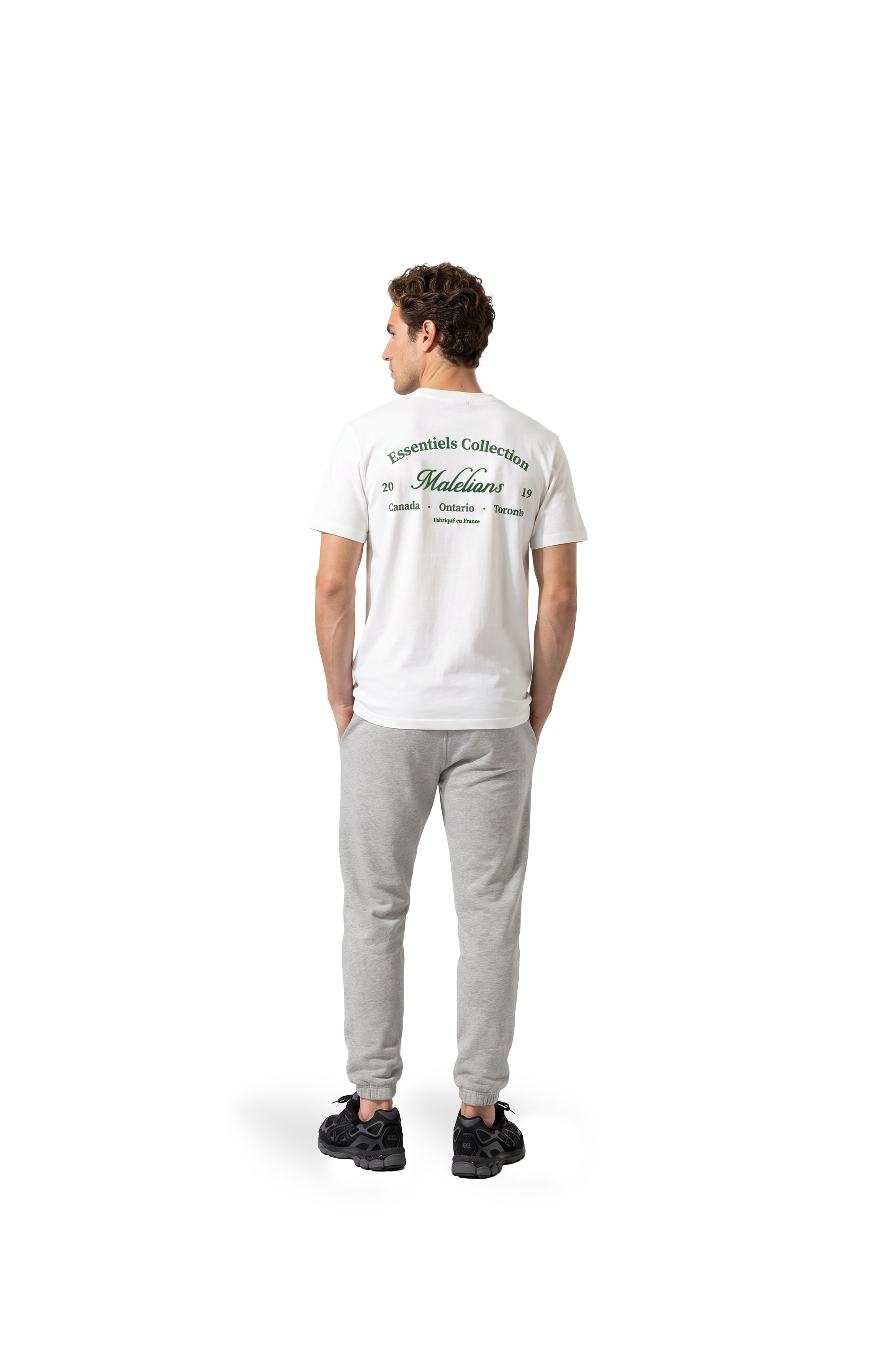 Malelions Men Marina Sweatpants - Grey Melange