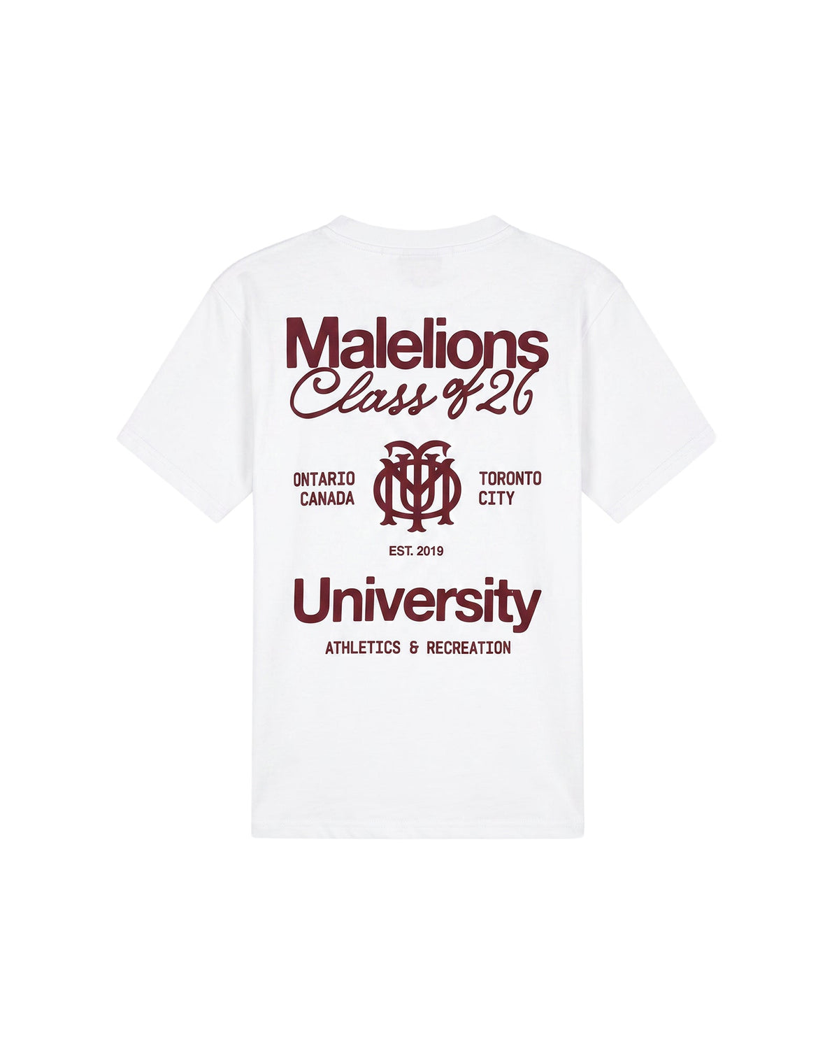 Malelions Men Class Of 26 T-Shirt - White