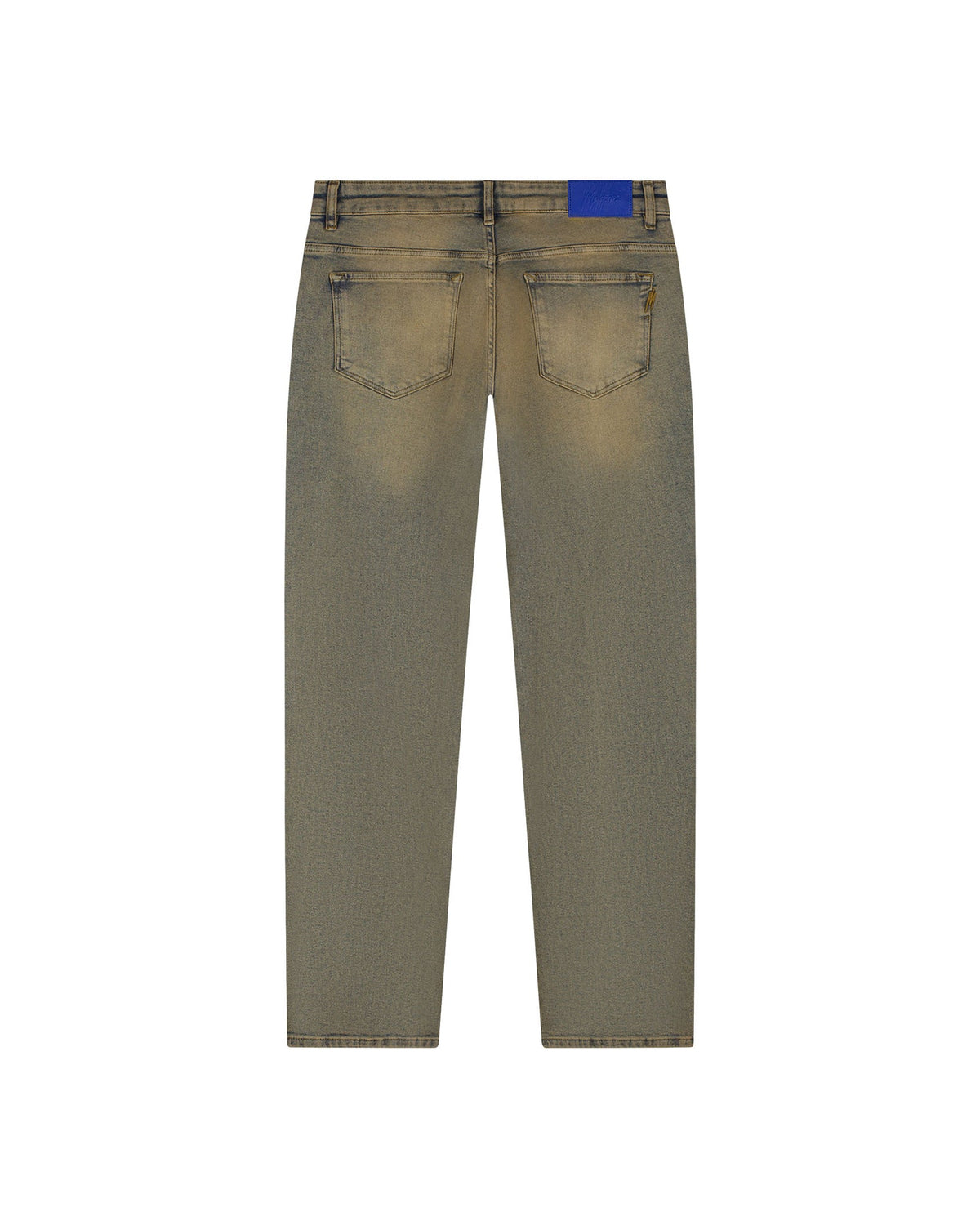 Malelions Men Straight Fit Jeans - Sand Washed