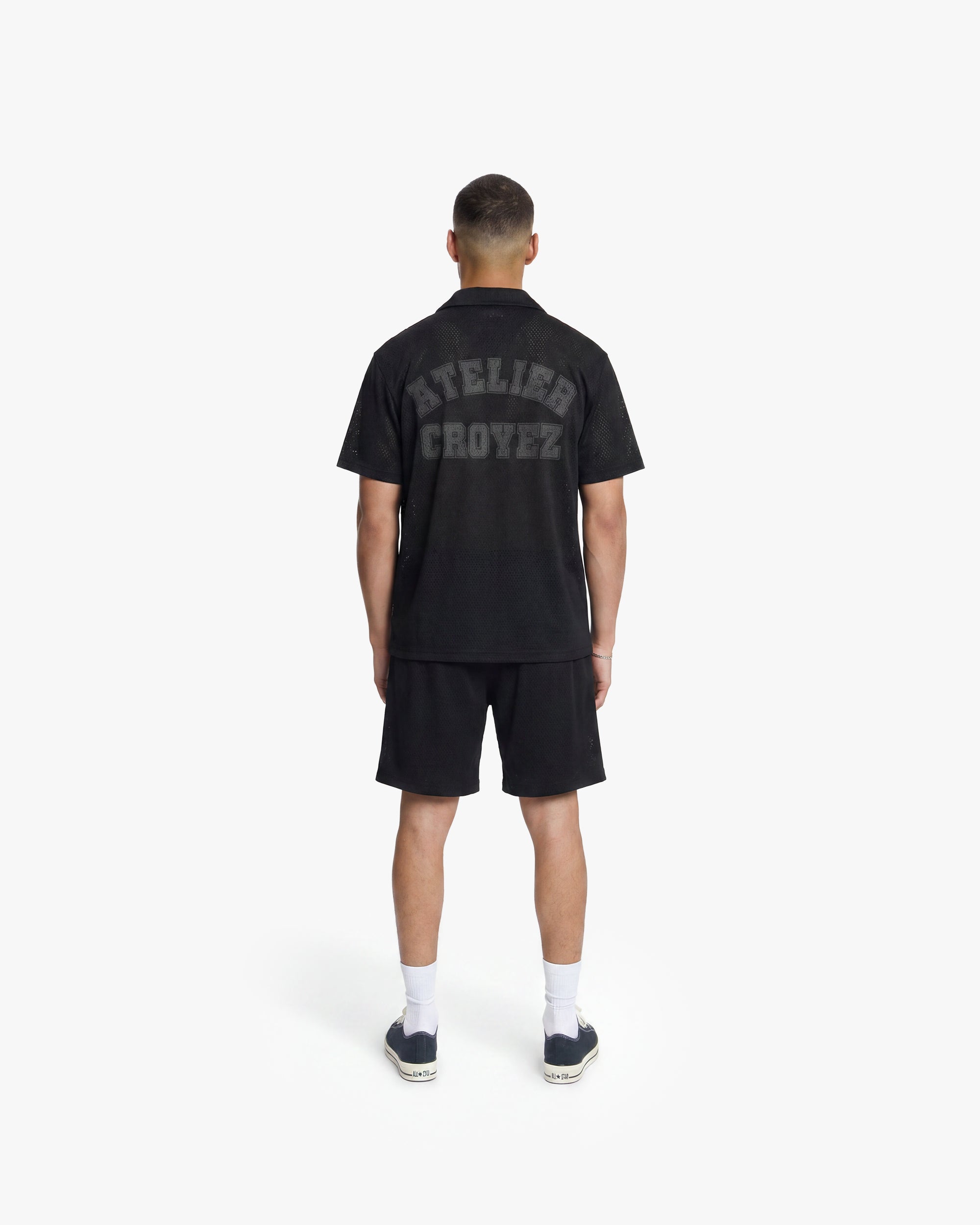 Croyez Mesh Atelier Shirt- Black