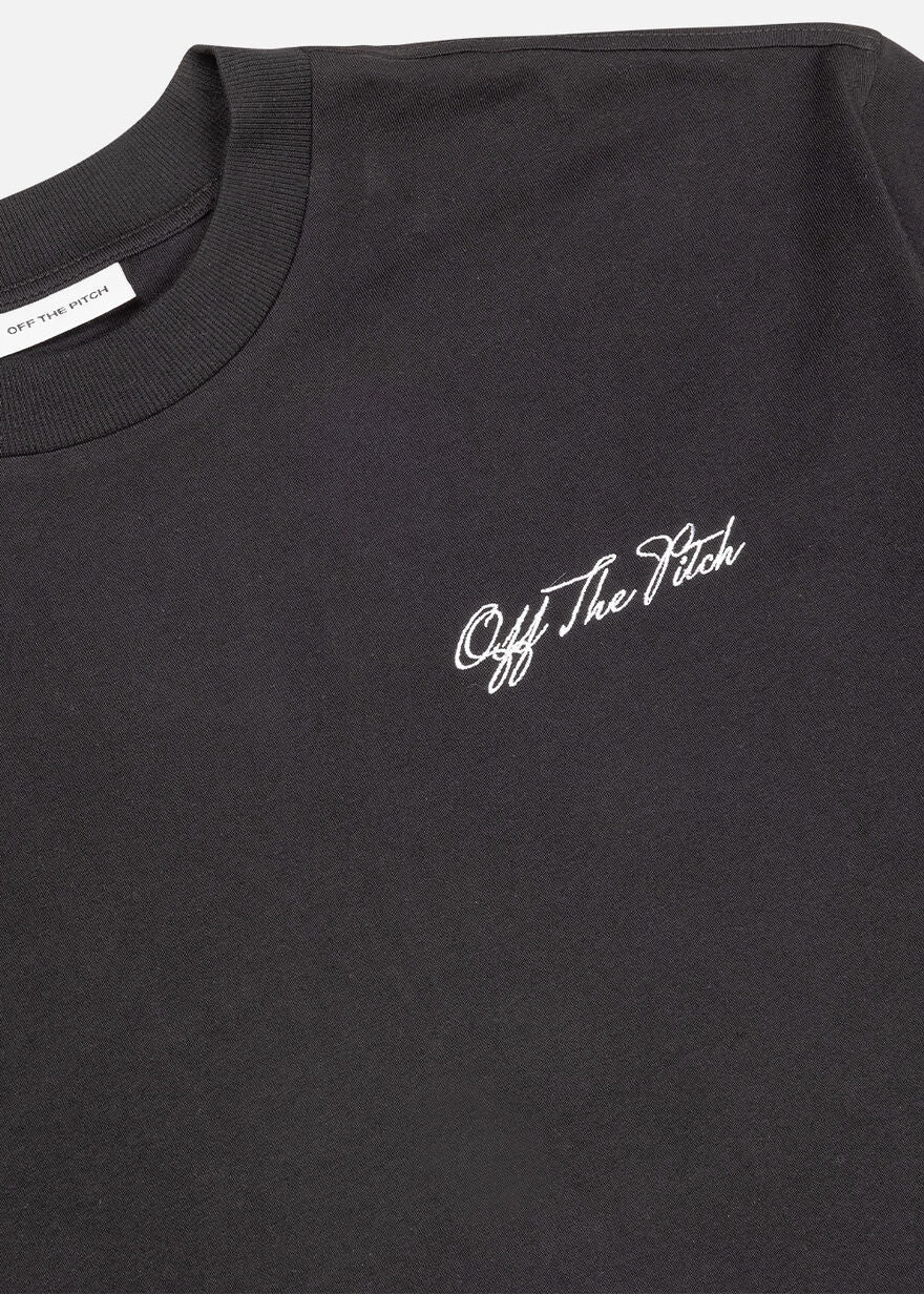 Off The Pitch Script Loose Fit Unisex T-Shirt