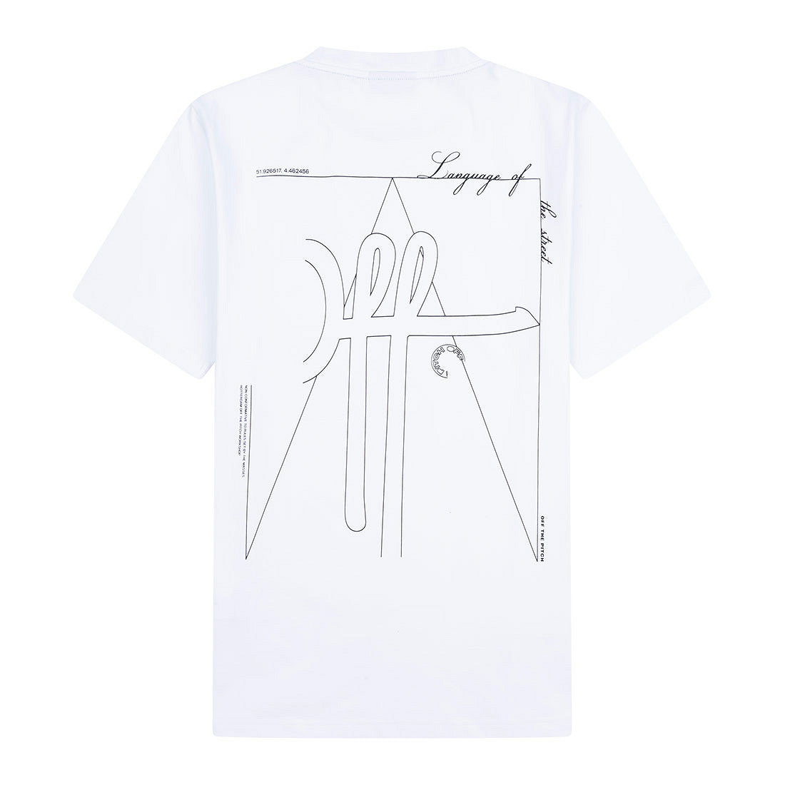 Off The Pitch Outline Regular Tee