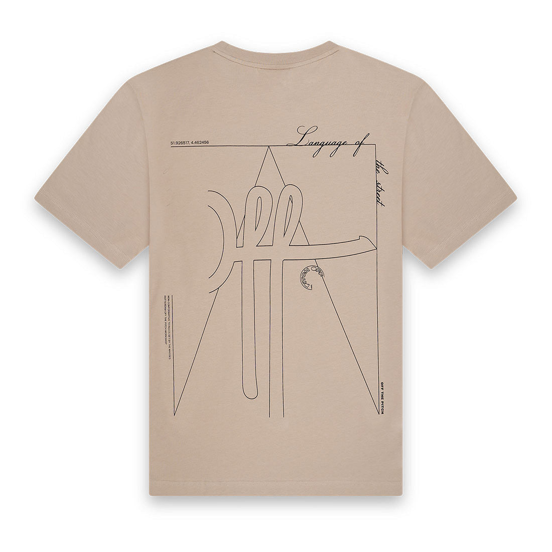 Off The Pitch Outline Regular Tee