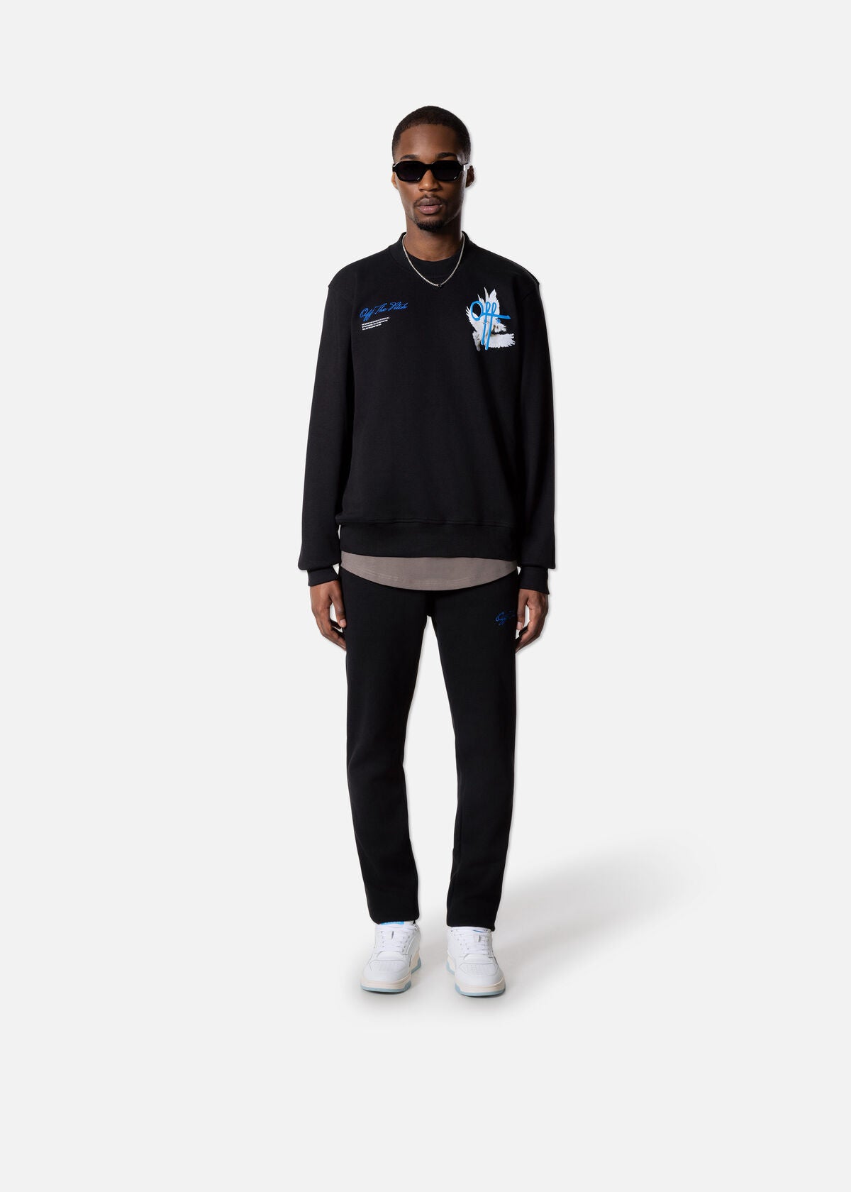Off The Pitch Rebirth Crewneck- Black
